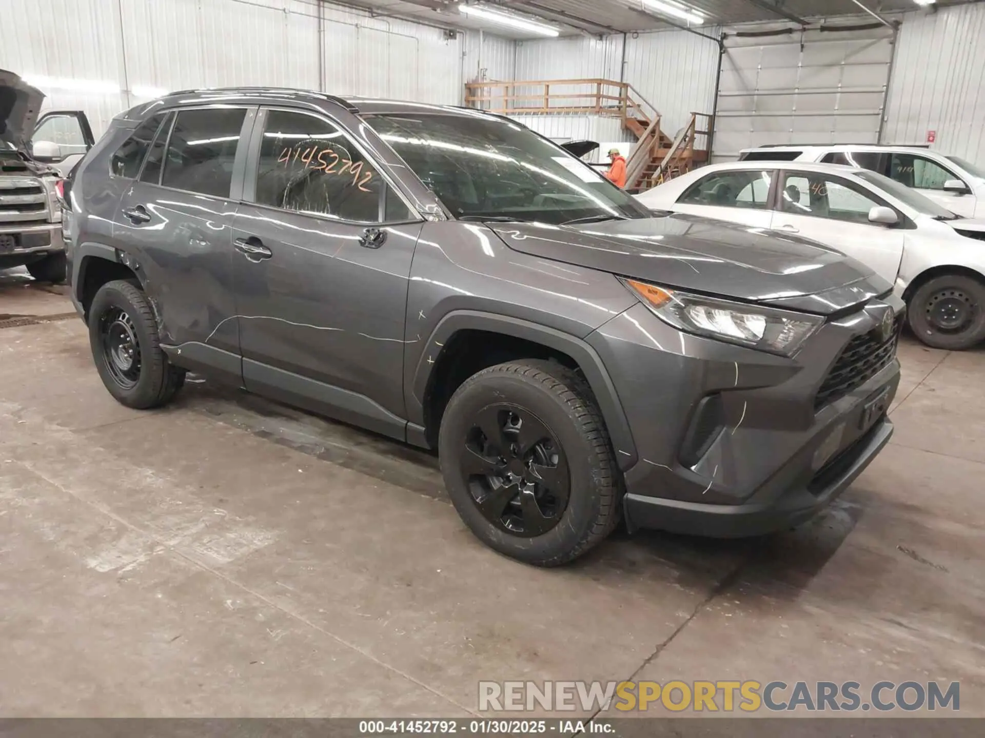 1 fotografías del automóvil dañado 2T3F1RFV4MW185783 TOYOTA RAV4 2021