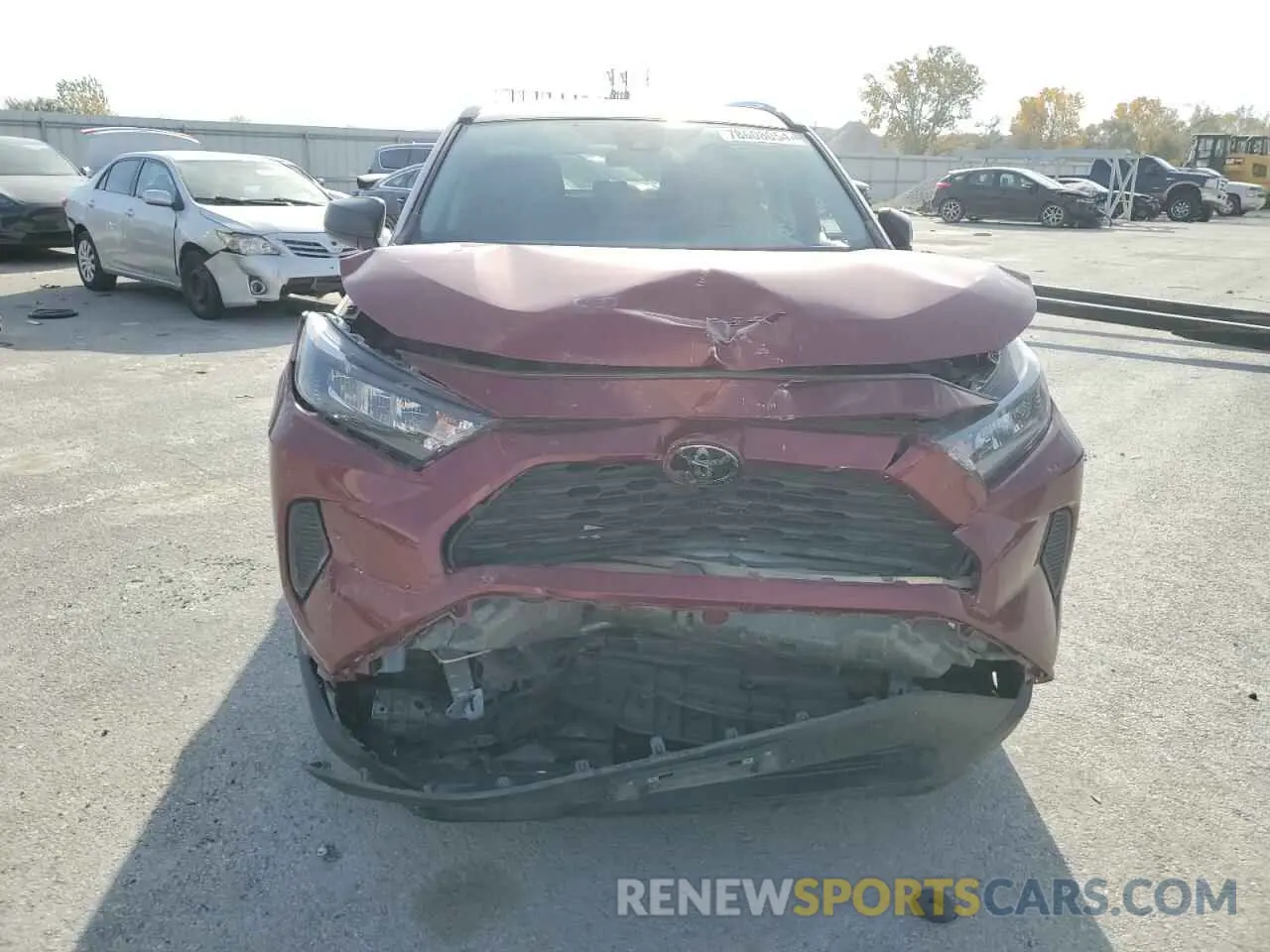 5 fotografías del automóvil dañado 2T3F1RFV4MW192927 TOYOTA RAV4 2021