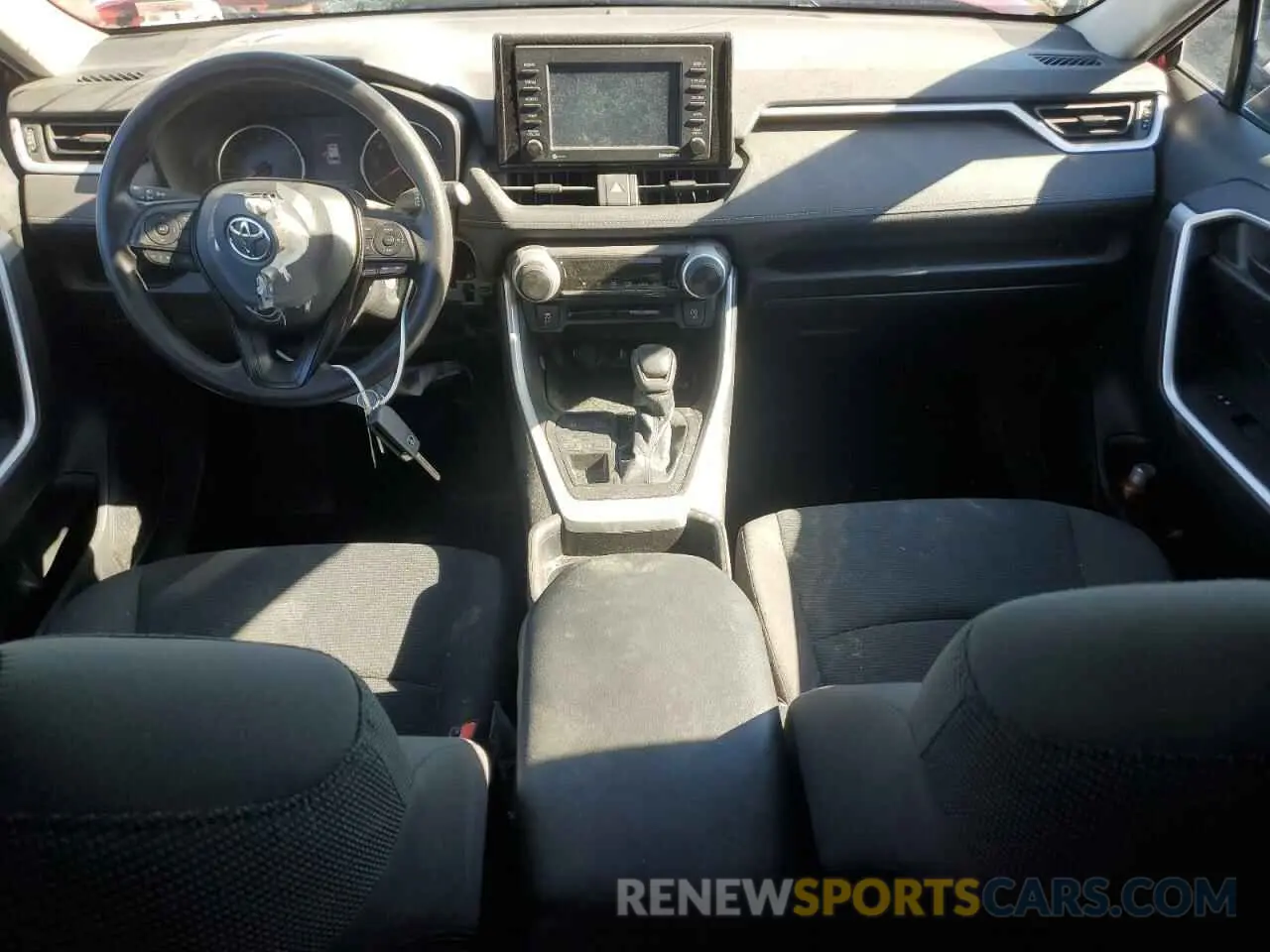8 fotografías del automóvil dañado 2T3F1RFV4MW192927 TOYOTA RAV4 2021