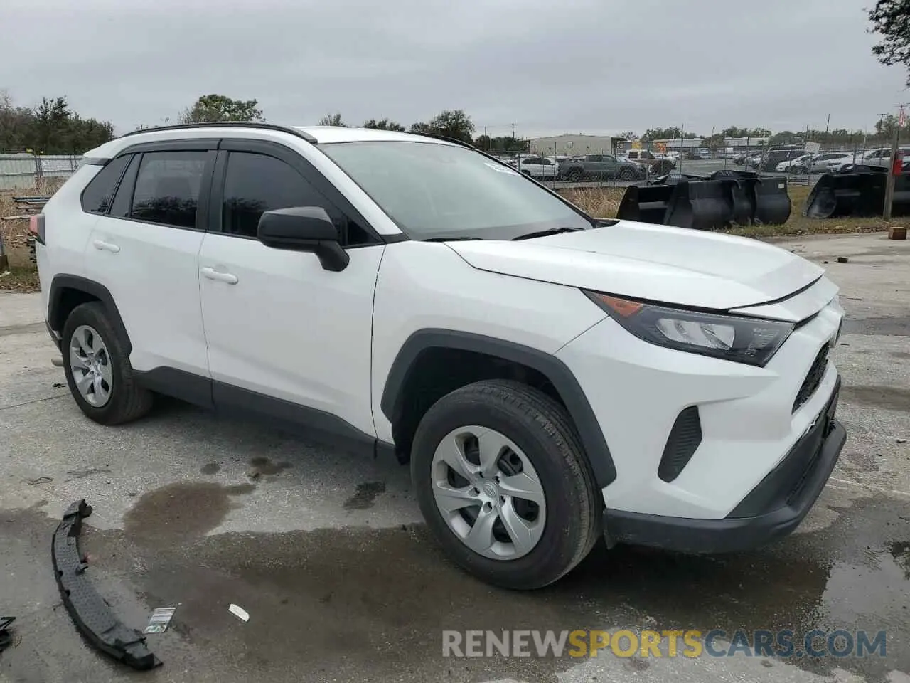 4 fotografías del automóvil dañado 2T3F1RFV4MW204039 TOYOTA RAV4 2021