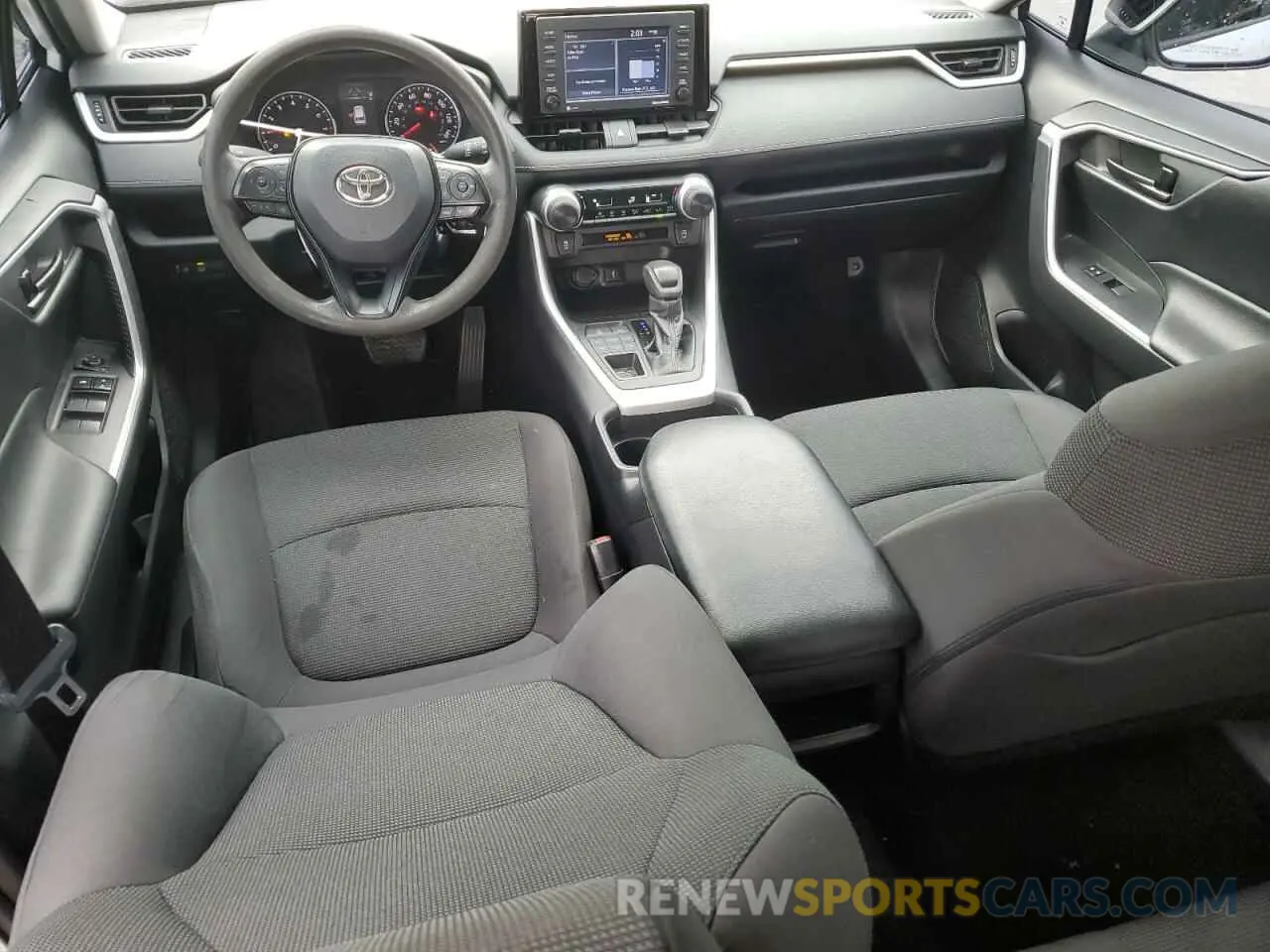 8 fotografías del automóvil dañado 2T3F1RFV4MW204039 TOYOTA RAV4 2021