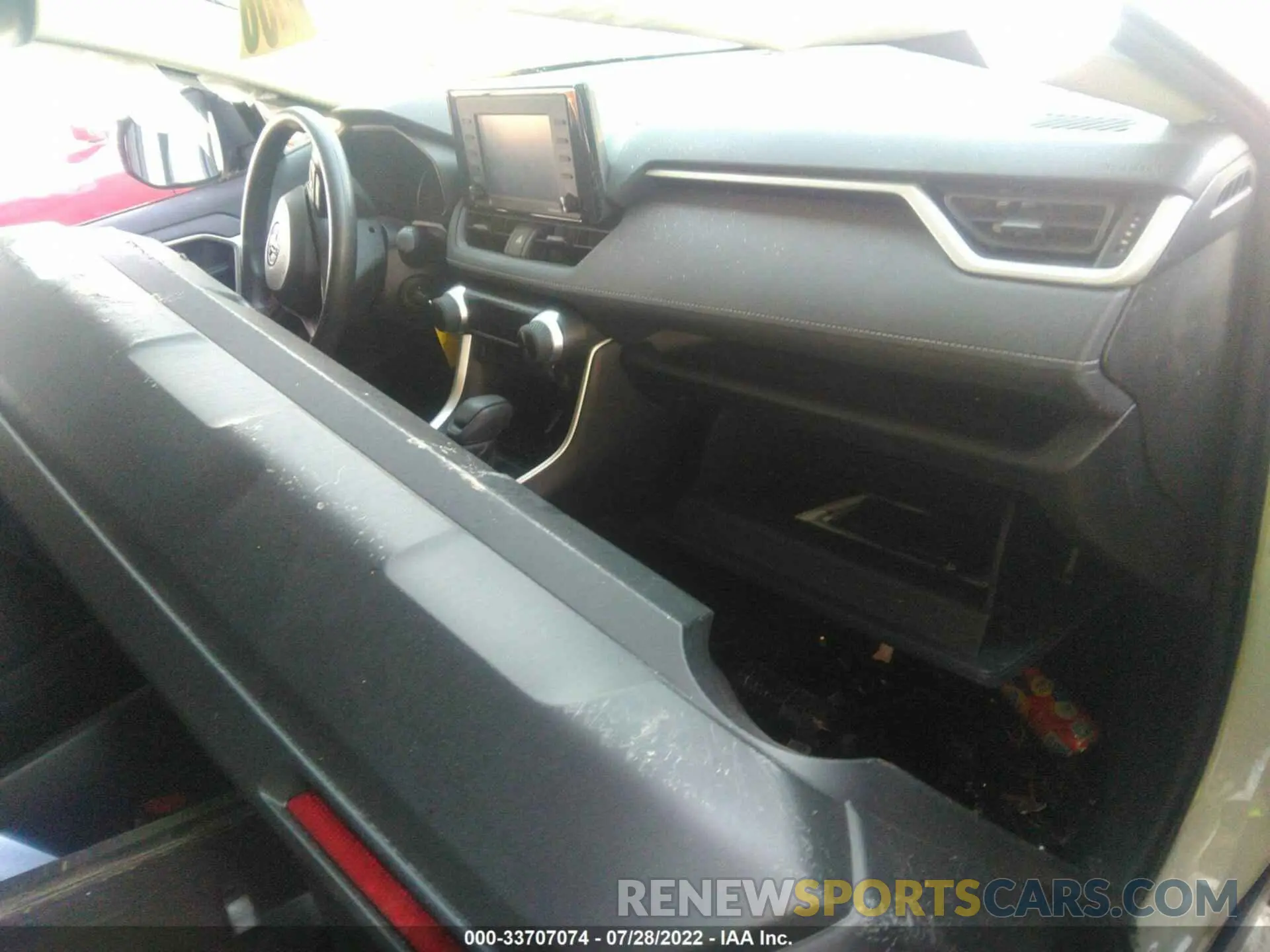 5 fotografías del automóvil dañado 2T3F1RFV4MW226171 TOYOTA RAV4 2021