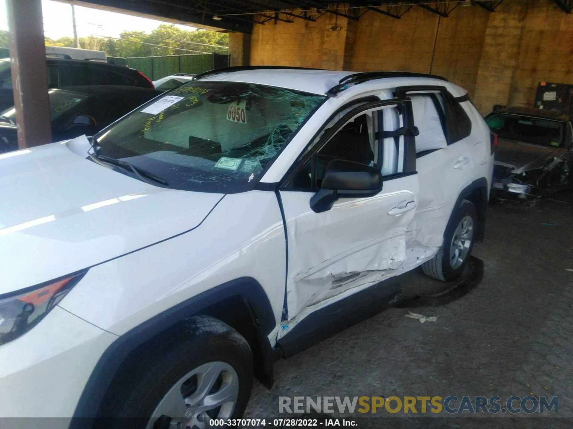 6 fotografías del automóvil dañado 2T3F1RFV4MW226171 TOYOTA RAV4 2021