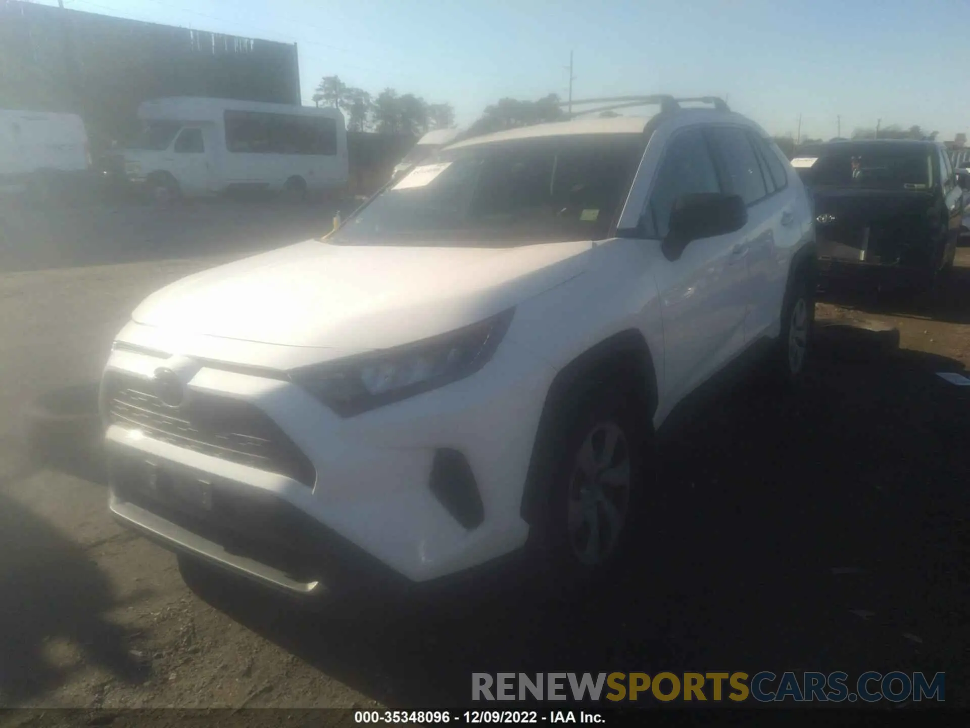 2 fotografías del automóvil dañado 2T3F1RFV5MC183901 TOYOTA RAV4 2021