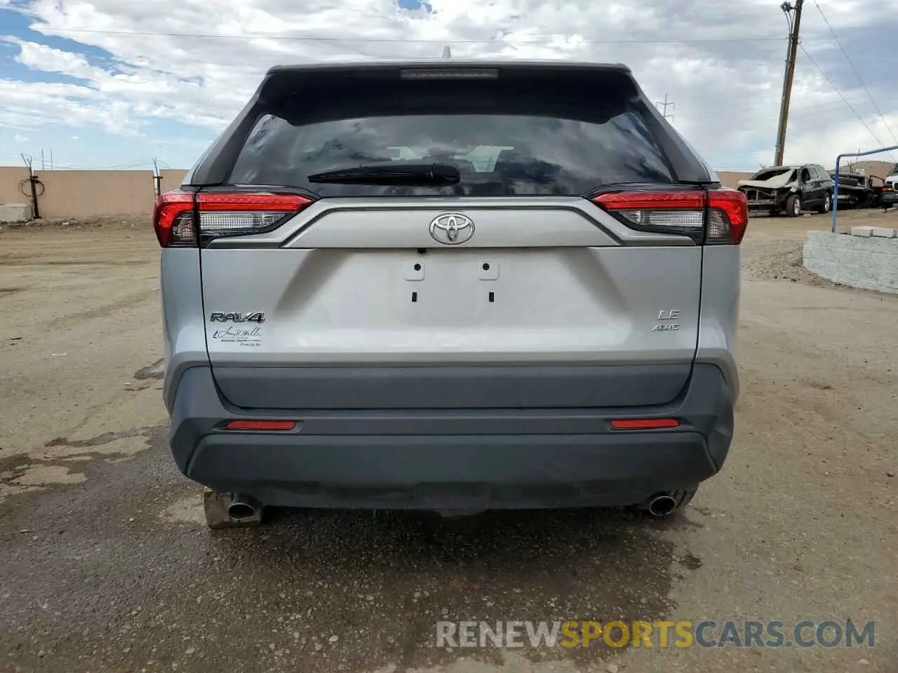 6 fotografías del automóvil dañado 2T3F1RFV5MW141937 TOYOTA RAV4 2021
