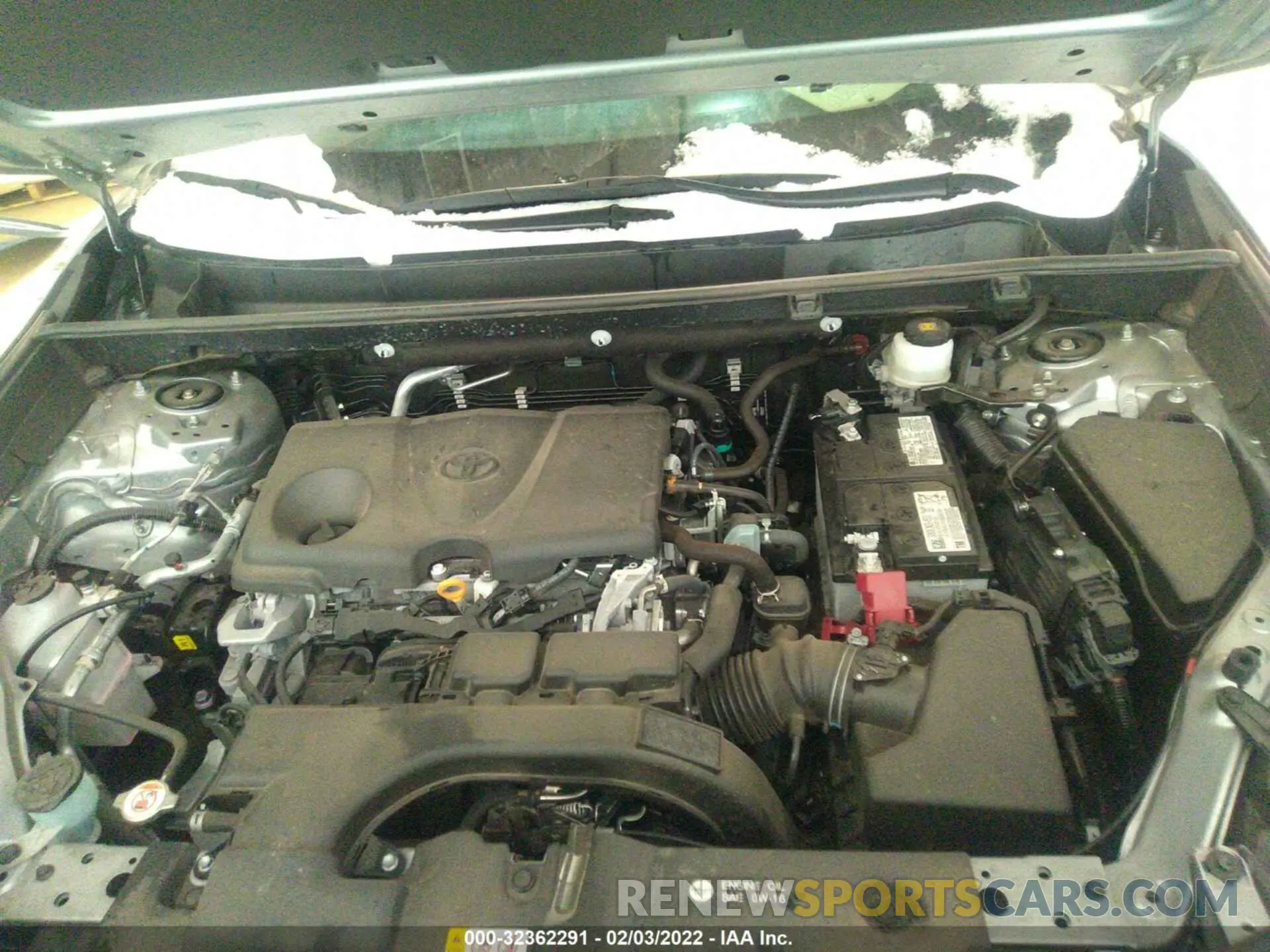 10 fotografías del automóvil dañado 2T3F1RFV5MW193861 TOYOTA RAV4 2021