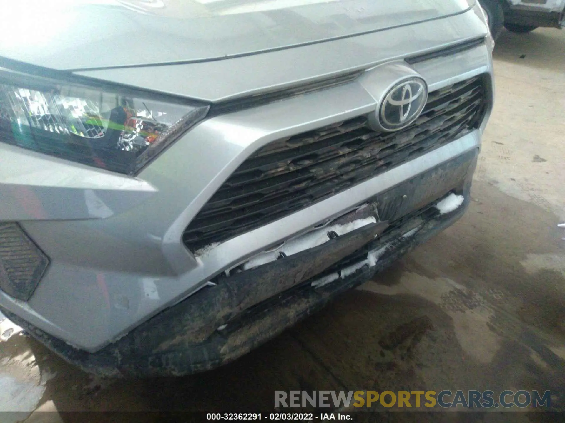 6 fotografías del automóvil dañado 2T3F1RFV5MW193861 TOYOTA RAV4 2021