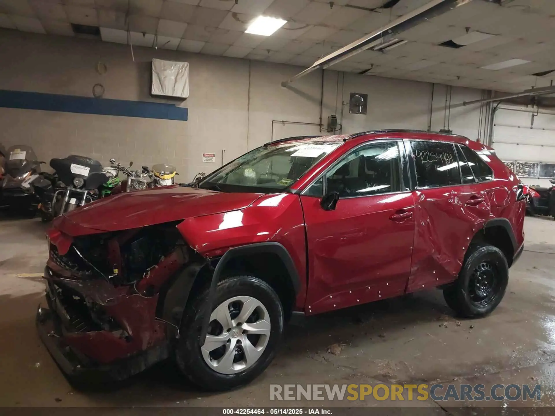 6 fotografías del automóvil dañado 2T3F1RFV6MC146405 TOYOTA RAV4 2021