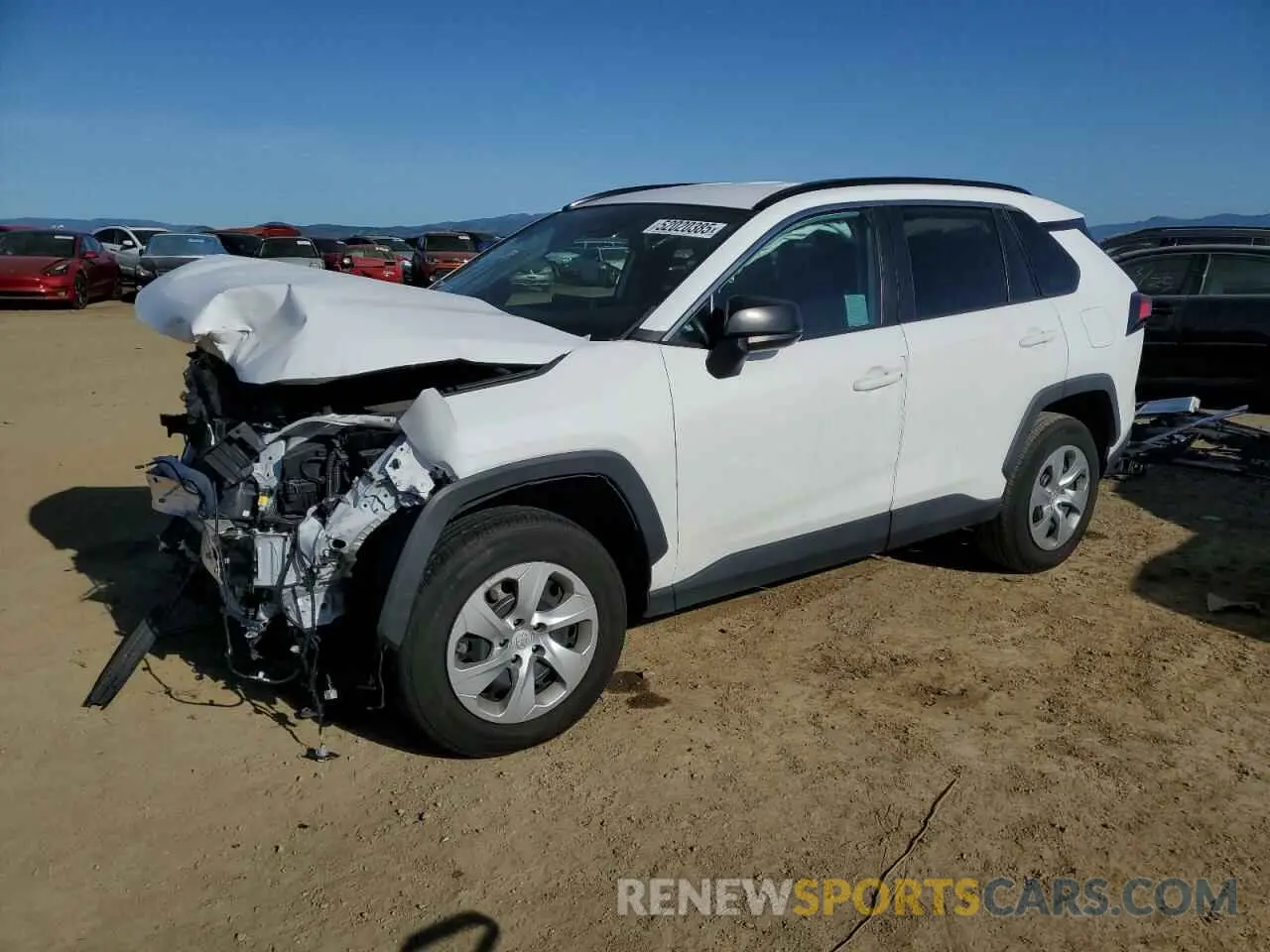 1 fotografías del automóvil dañado 2T3F1RFV6MC230966 TOYOTA RAV4 2021