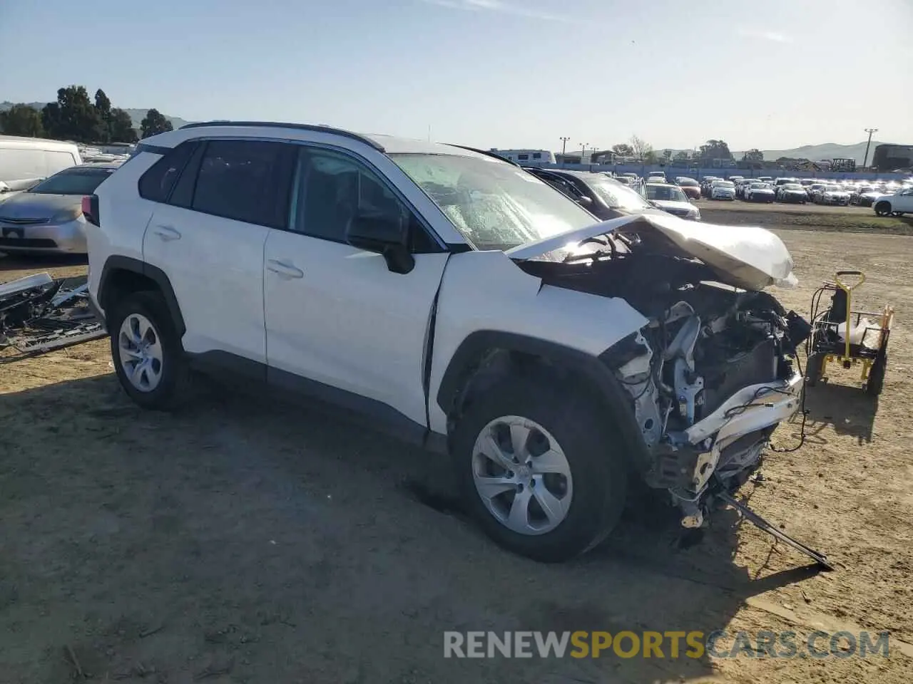 4 fotografías del automóvil dañado 2T3F1RFV6MC230966 TOYOTA RAV4 2021