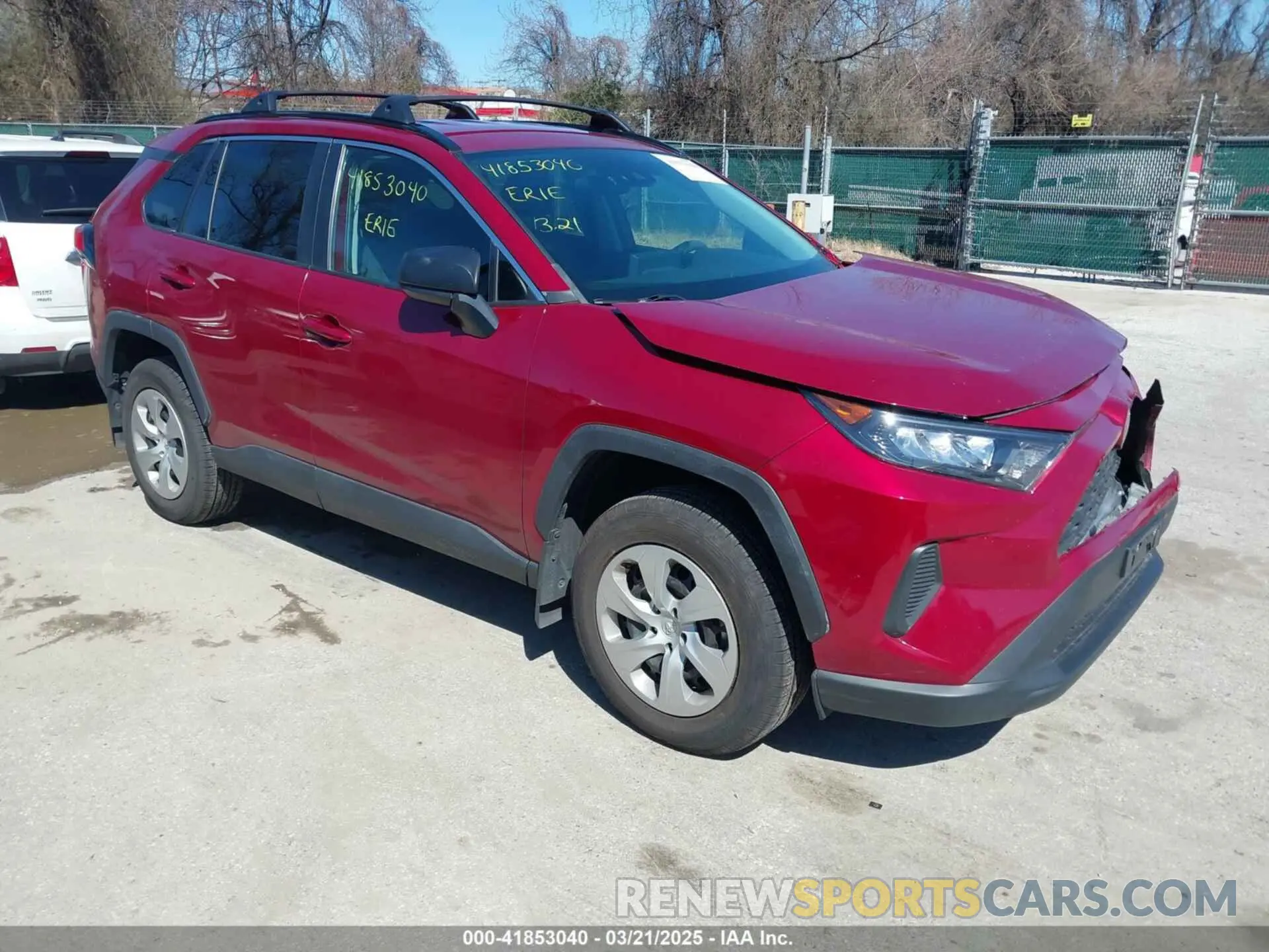 1 fotografías del automóvil dañado 2T3F1RFV6MW153188 TOYOTA RAV4 2021