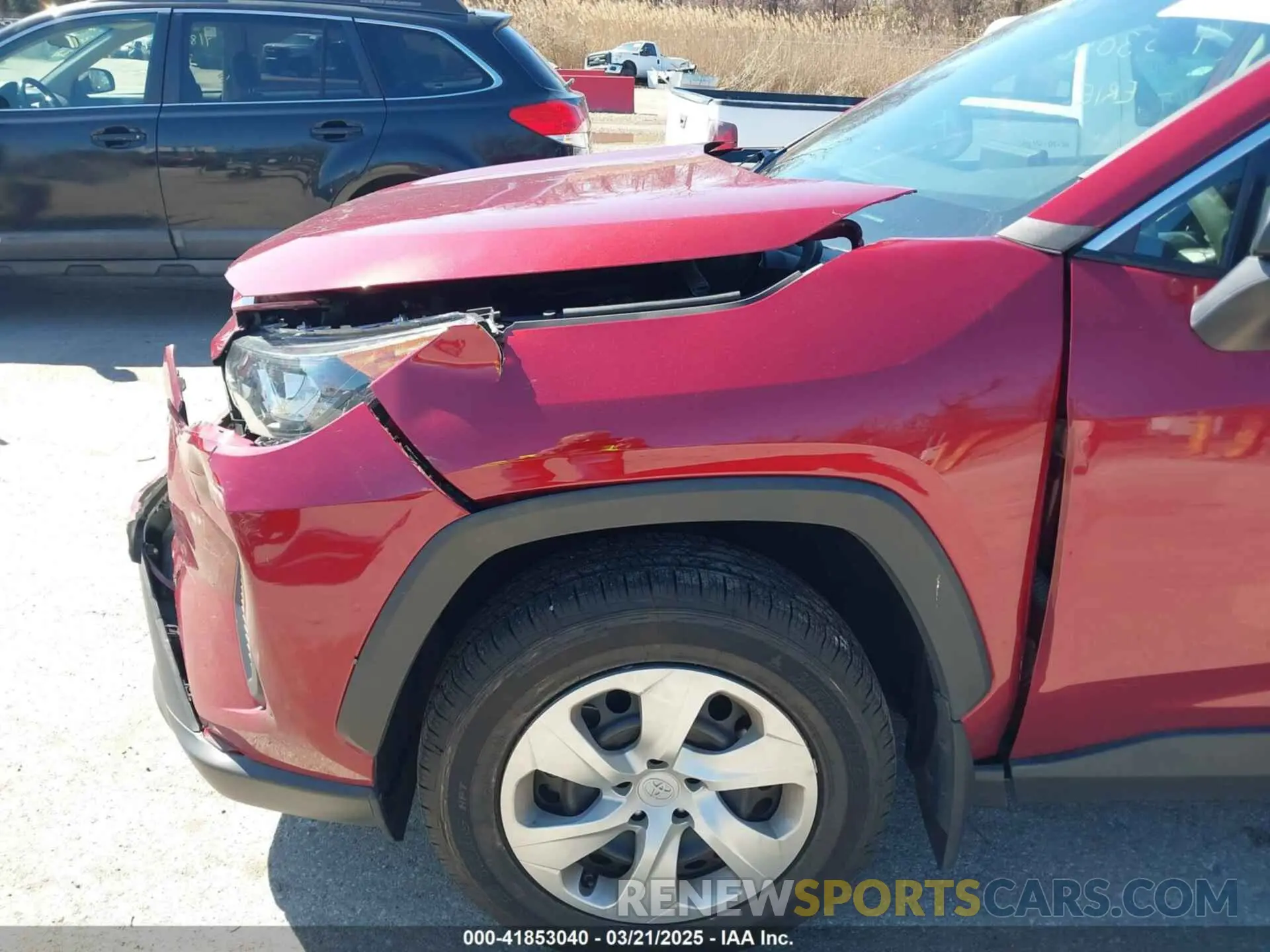18 fotografías del automóvil dañado 2T3F1RFV6MW153188 TOYOTA RAV4 2021