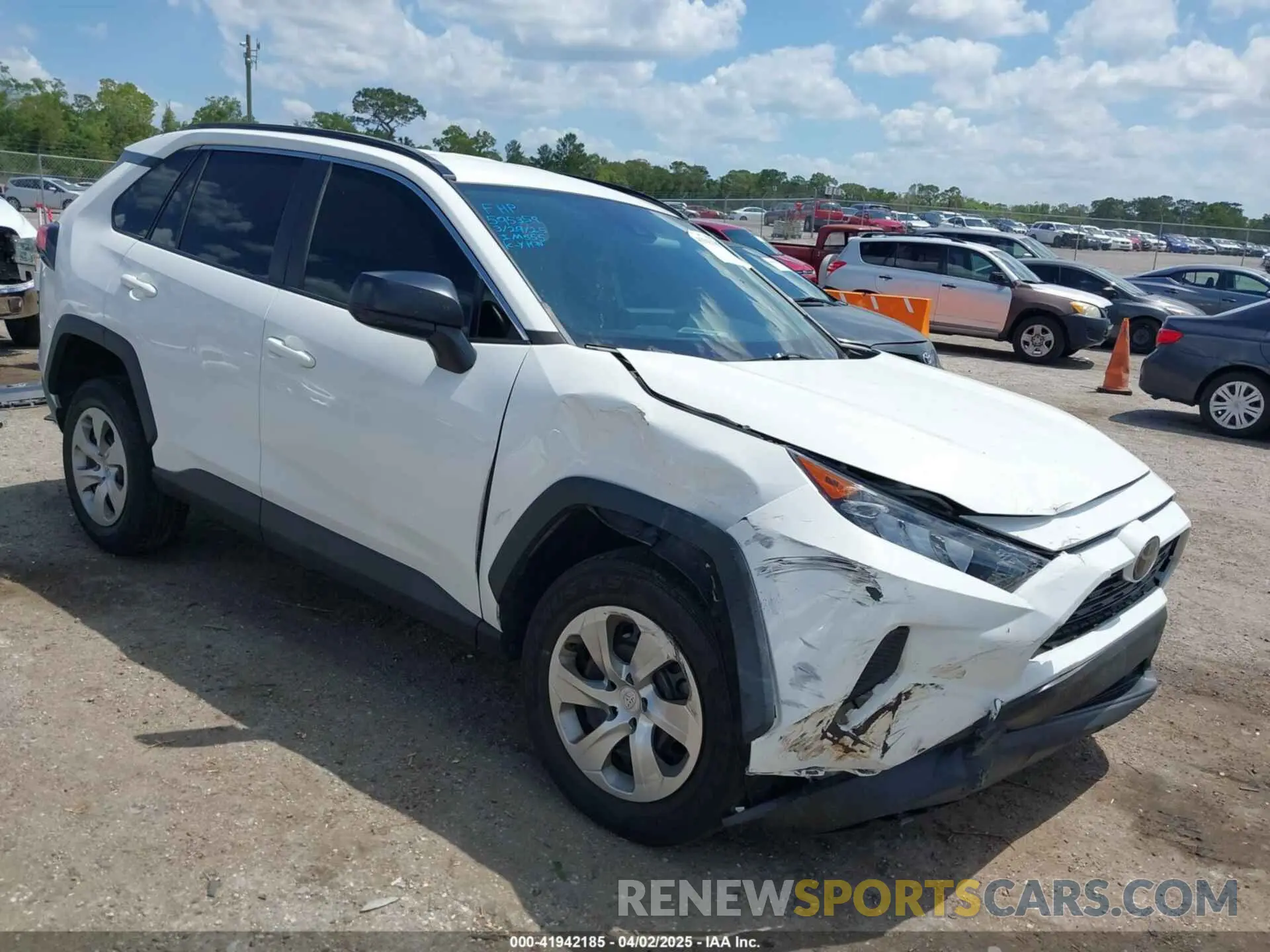 1 fotografías del automóvil dañado 2T3F1RFV6MW186210 TOYOTA RAV4 2021