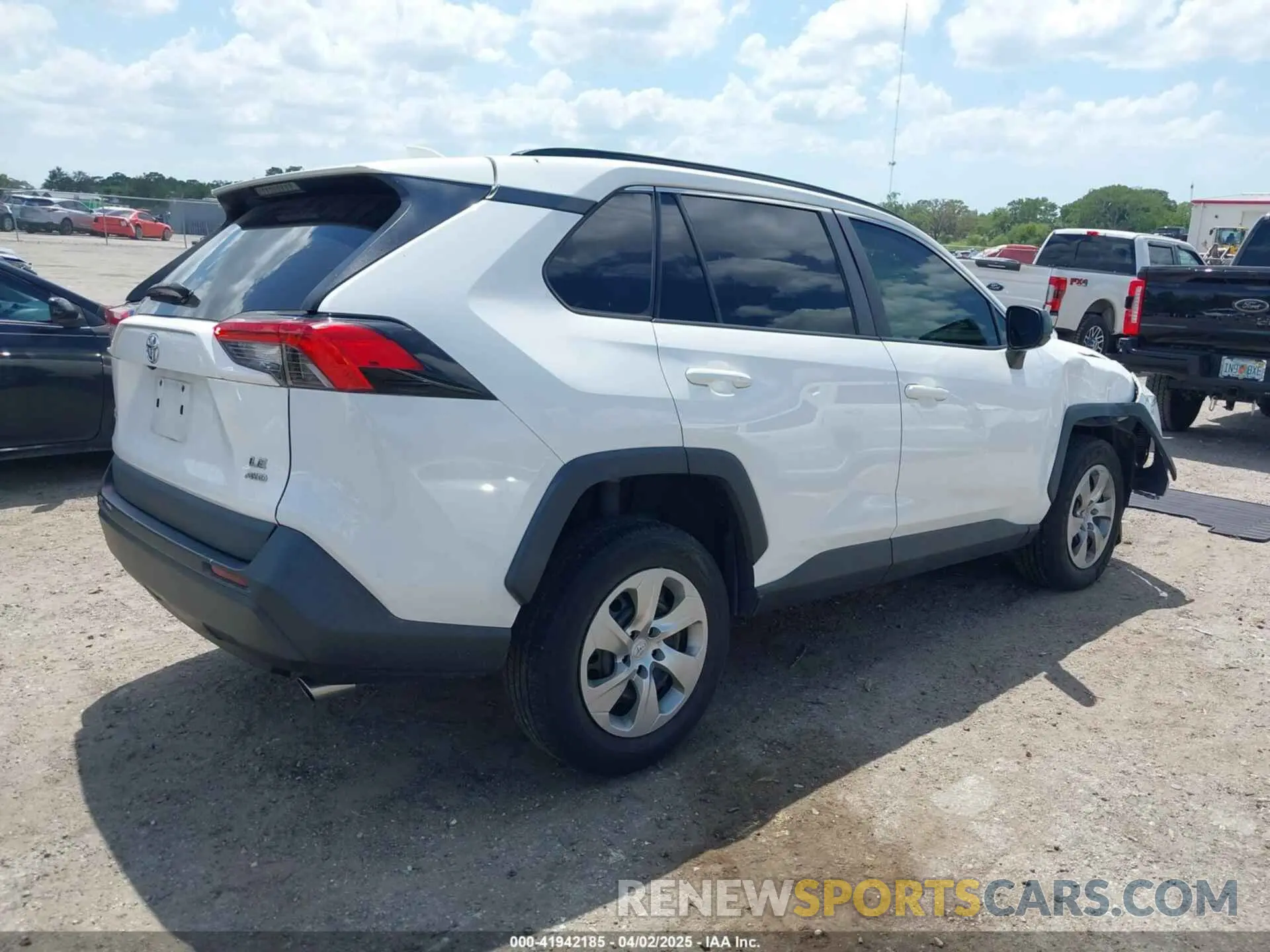 4 fotografías del automóvil dañado 2T3F1RFV6MW186210 TOYOTA RAV4 2021