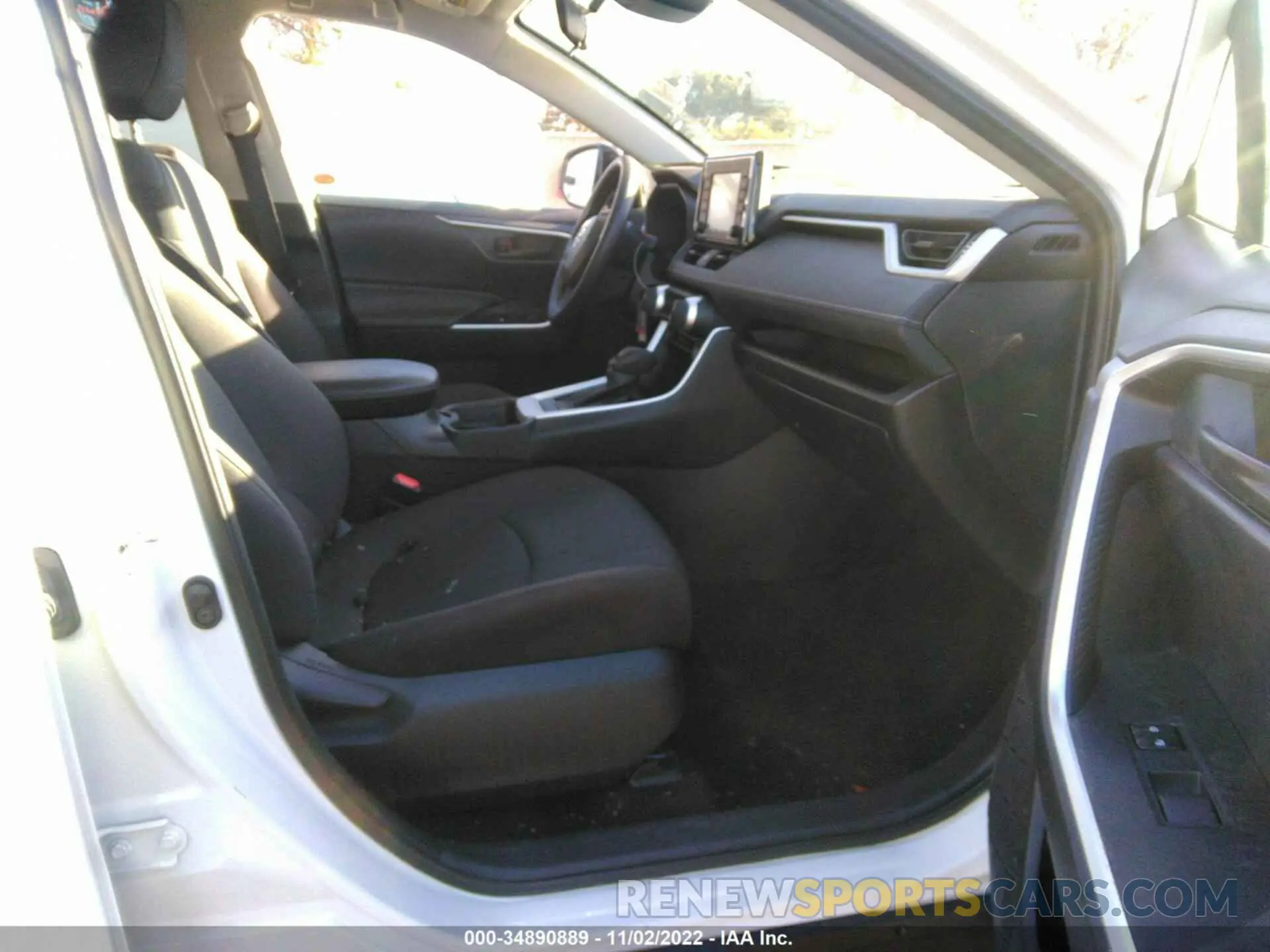5 fotografías del automóvil dañado 2T3F1RFV6MW195182 TOYOTA RAV4 2021