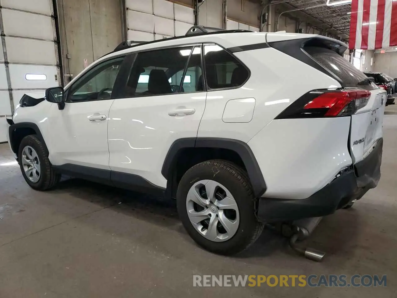 2 fotografías del automóvil dañado 2T3F1RFV6MW214622 TOYOTA RAV4 2021