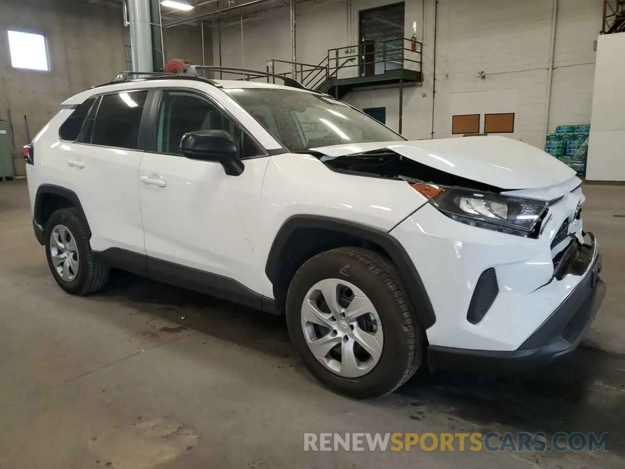 4 fotografías del automóvil dañado 2T3F1RFV6MW214622 TOYOTA RAV4 2021