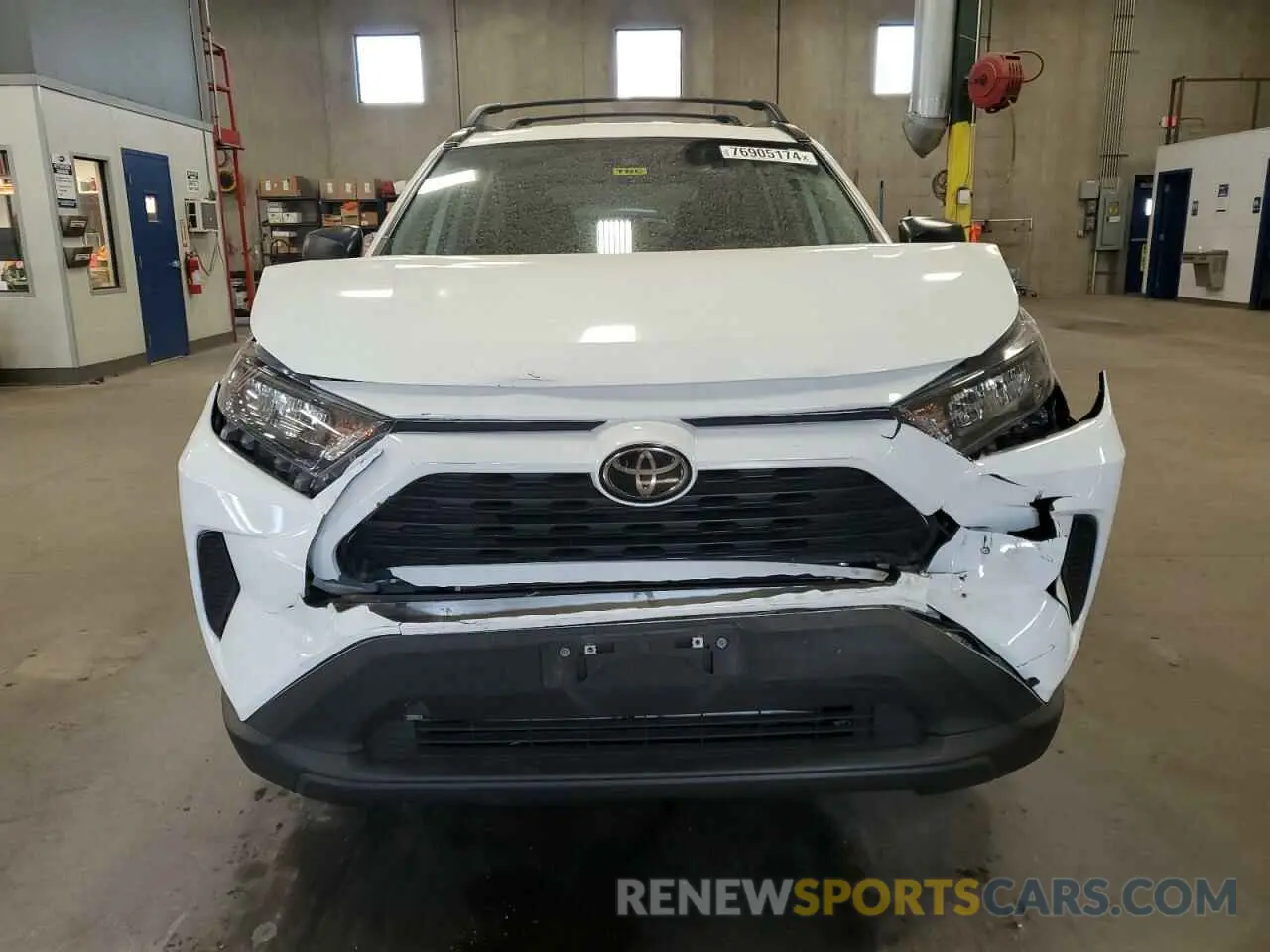 5 fotografías del automóvil dañado 2T3F1RFV6MW214622 TOYOTA RAV4 2021