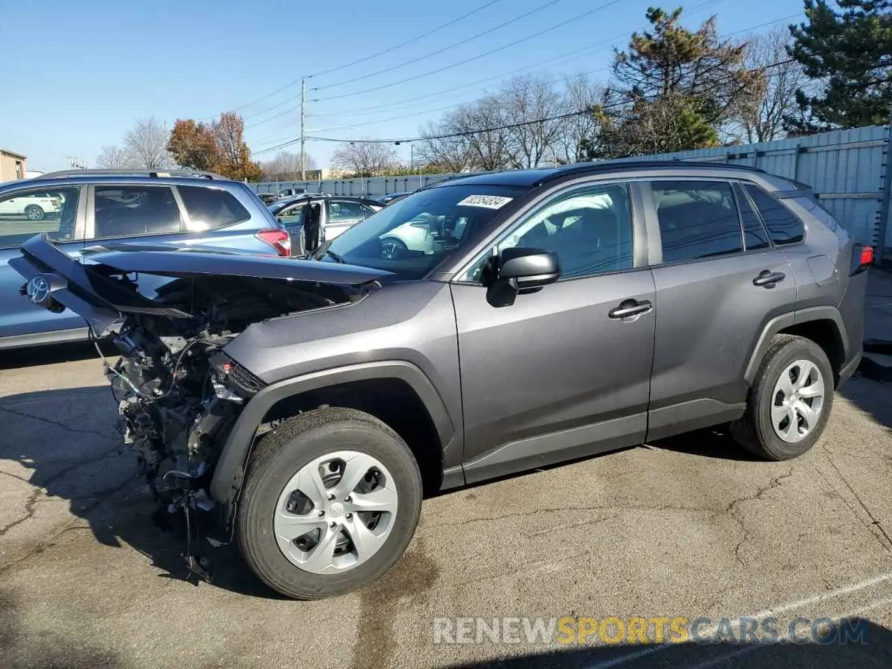 1 fotografías del automóvil dañado 2T3F1RFV6MW241464 TOYOTA RAV4 2021