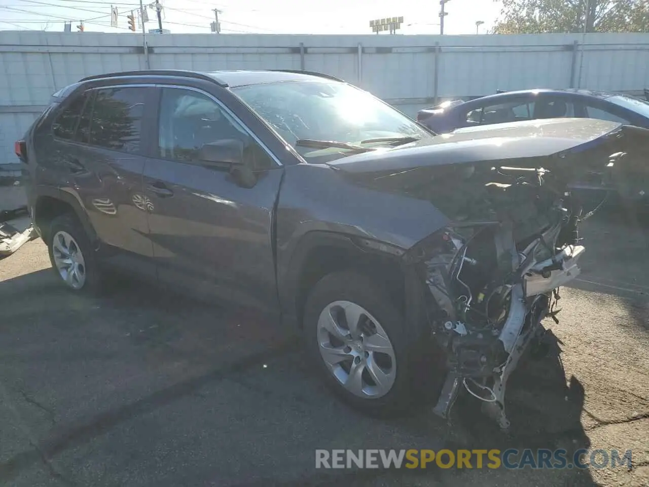 4 fotografías del automóvil dañado 2T3F1RFV6MW241464 TOYOTA RAV4 2021
