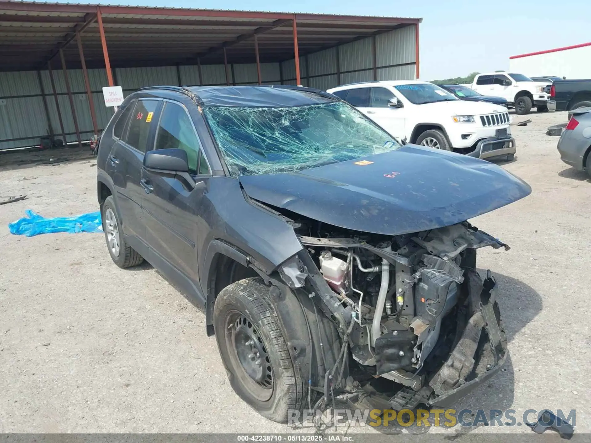 1 fotografías del automóvil dañado 2T3F1RFV7MC201590 TOYOTA RAV4 2021