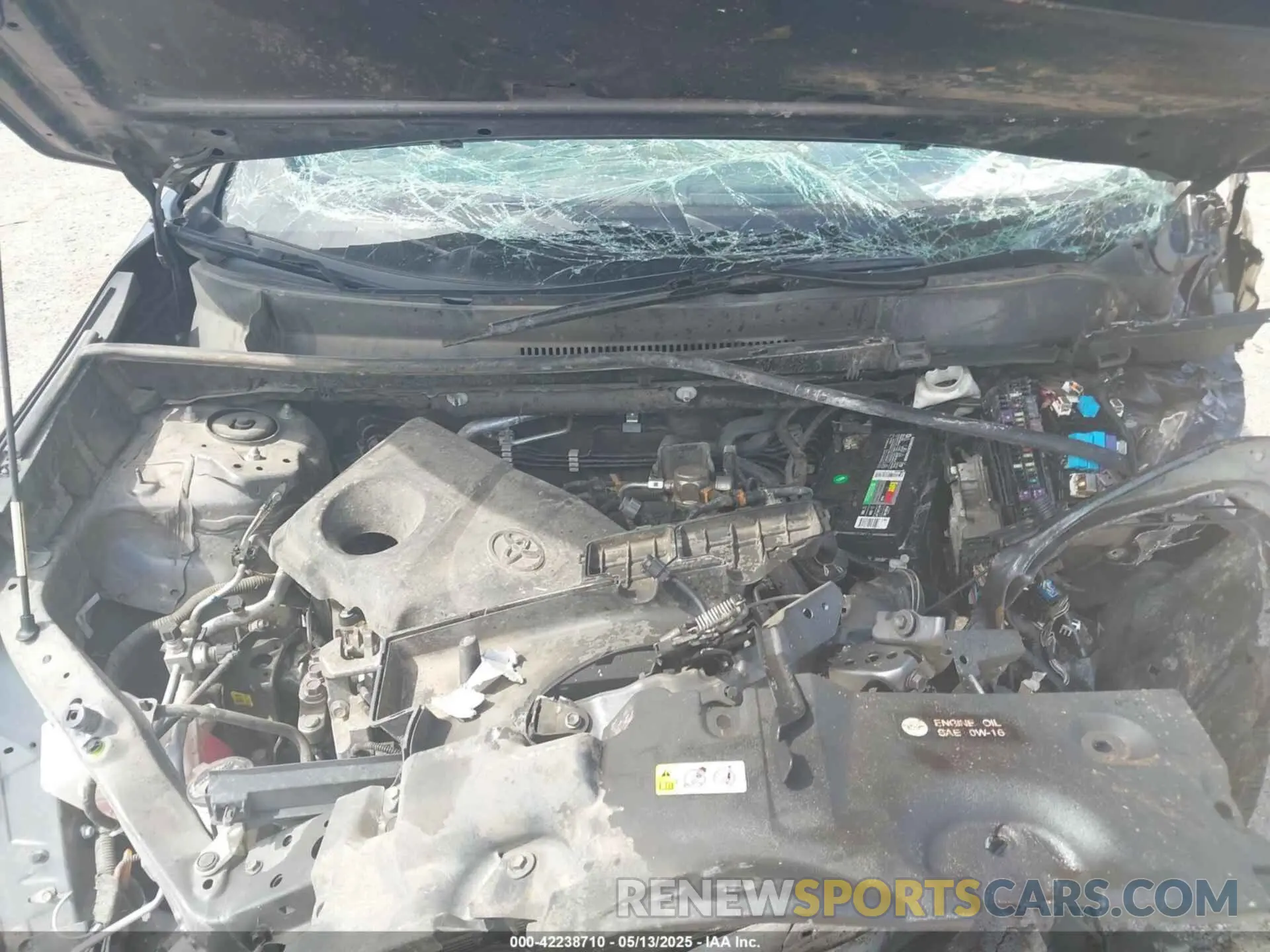10 fotografías del automóvil dañado 2T3F1RFV7MC201590 TOYOTA RAV4 2021