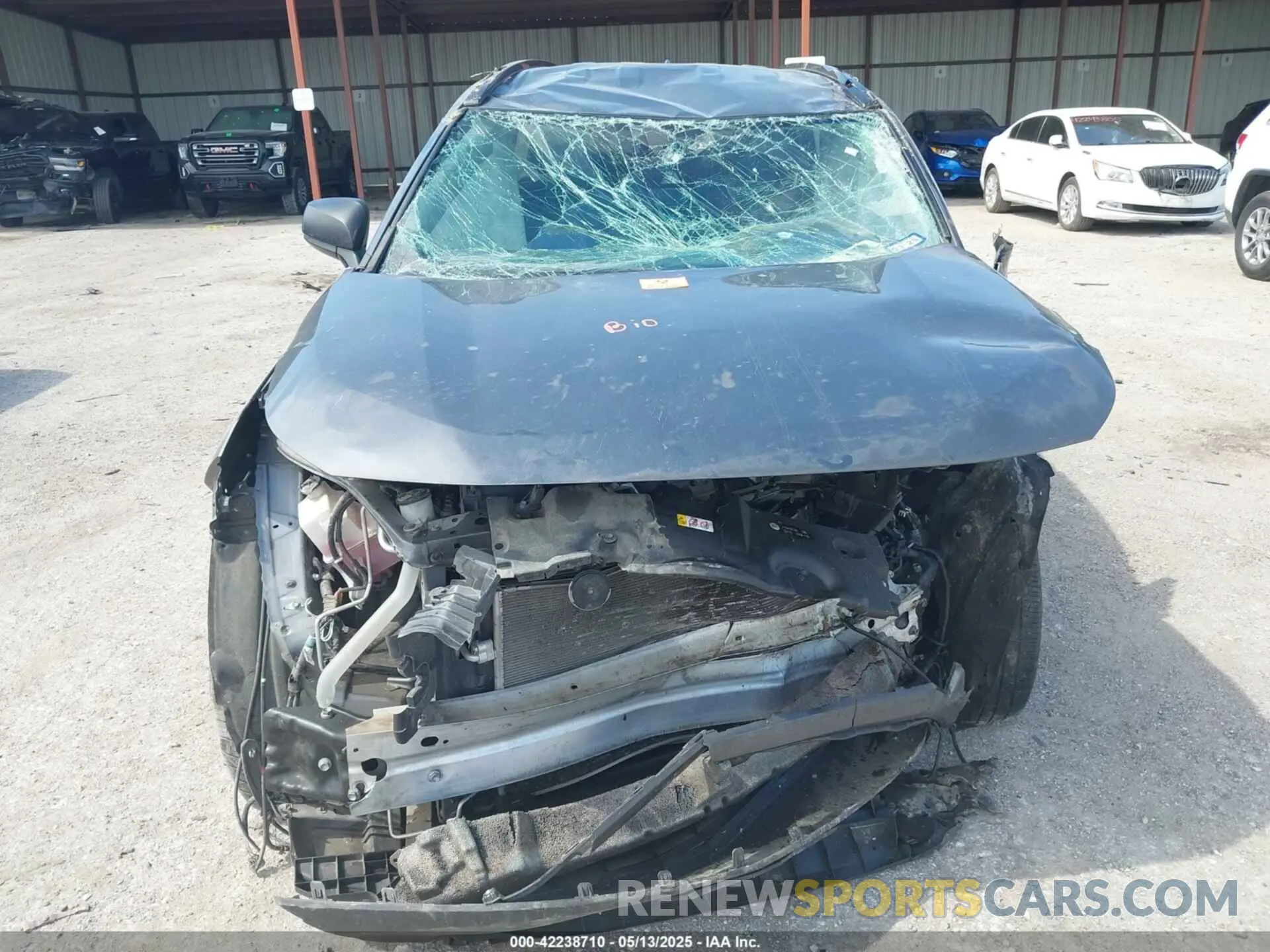 11 fotografías del automóvil dañado 2T3F1RFV7MC201590 TOYOTA RAV4 2021