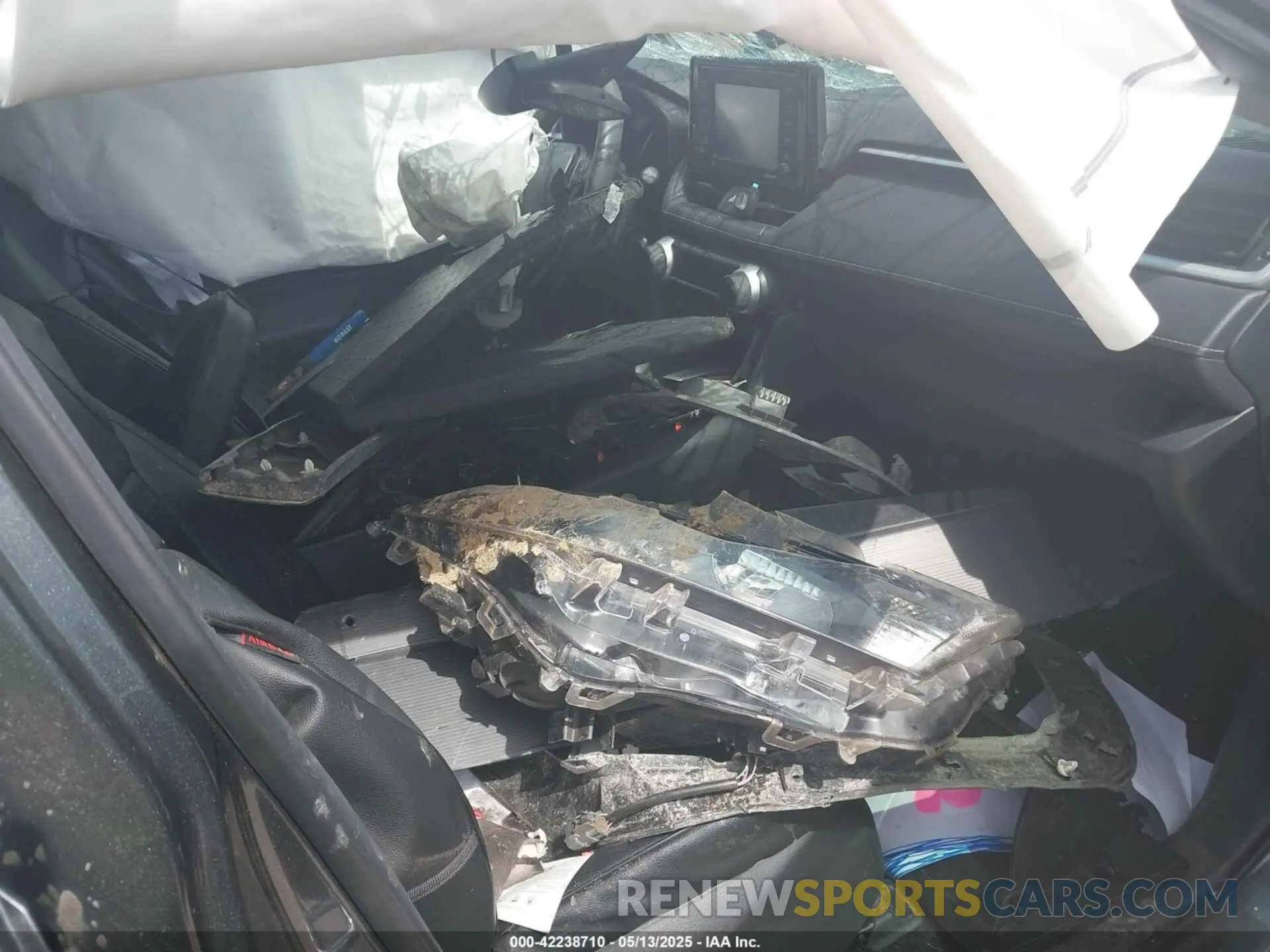 5 fotografías del automóvil dañado 2T3F1RFV7MC201590 TOYOTA RAV4 2021