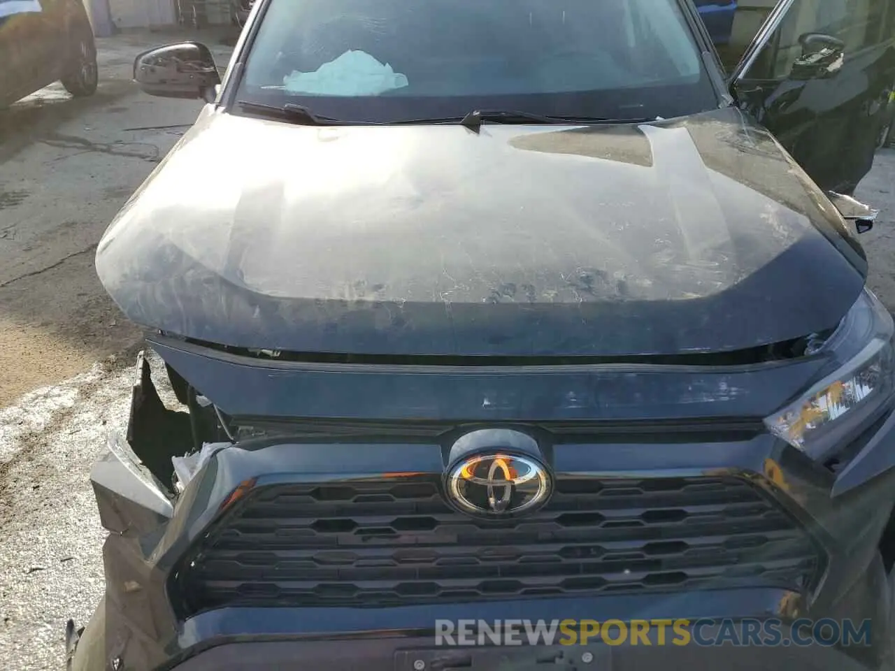 12 fotografías del automóvil dañado 2T3F1RFV7MC227641 TOYOTA RAV4 2021