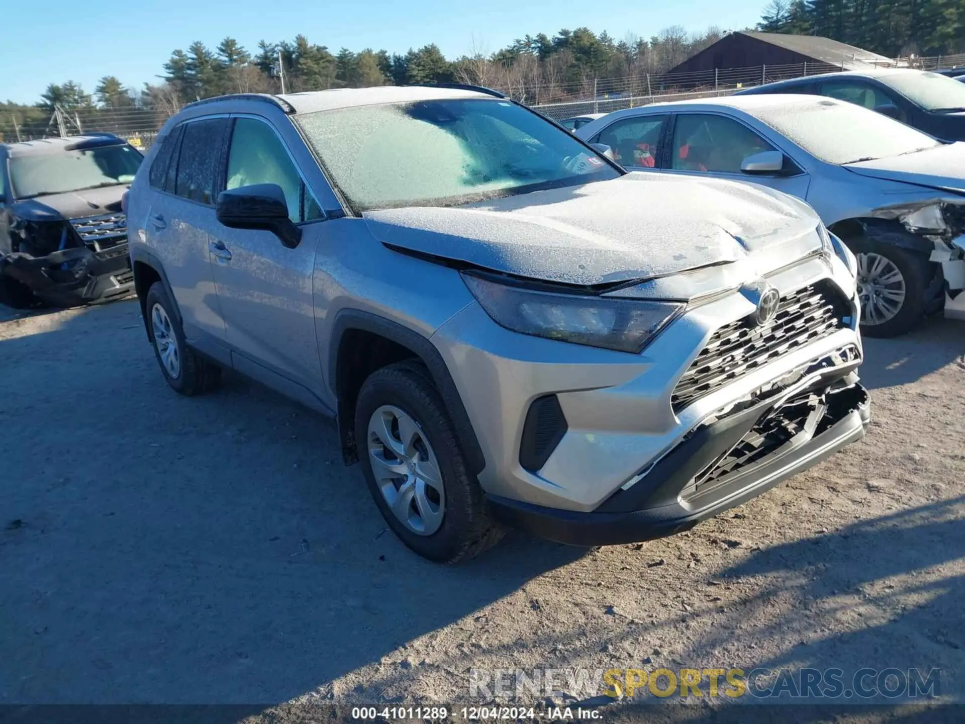 1 fotografías del automóvil dañado 2T3F1RFV7MC242303 TOYOTA RAV4 2021
