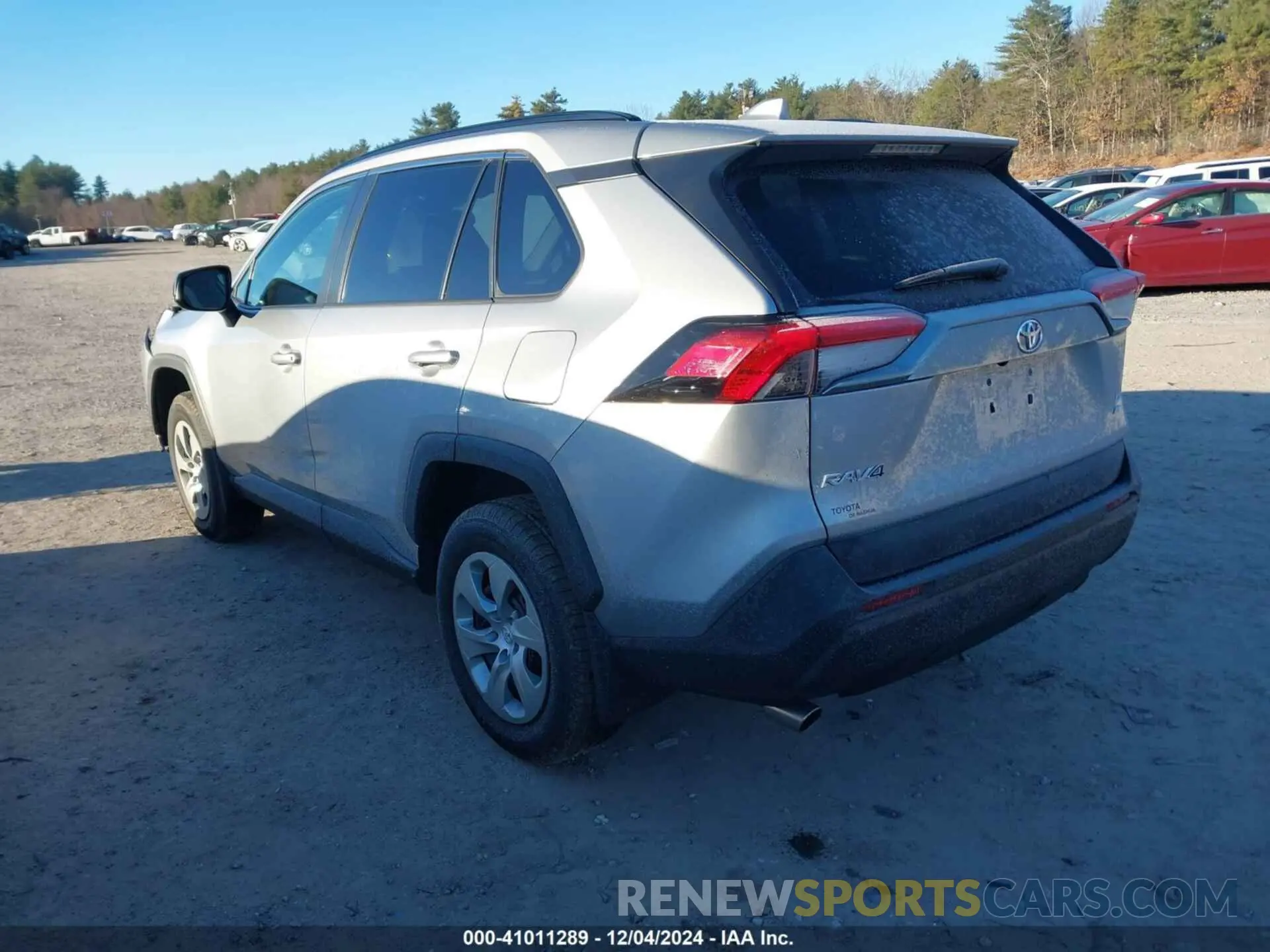 3 fotografías del automóvil dañado 2T3F1RFV7MC242303 TOYOTA RAV4 2021