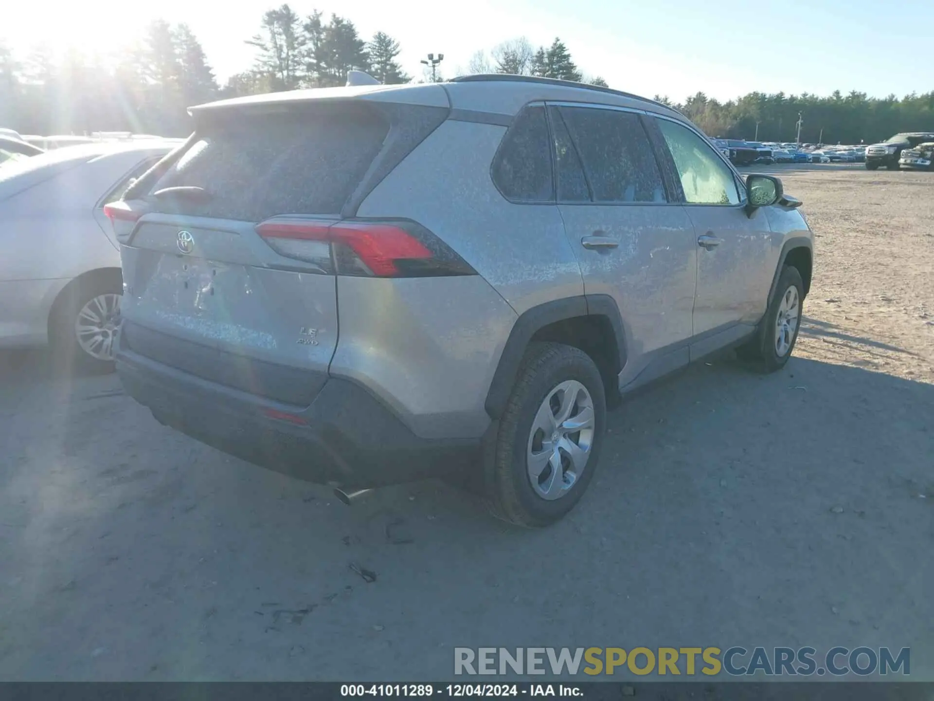 4 fotografías del automóvil dañado 2T3F1RFV7MC242303 TOYOTA RAV4 2021
