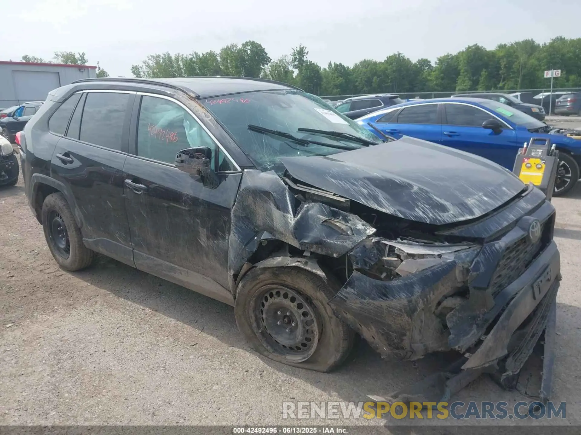 1 fotografías del automóvil dañado 2T3F1RFV7MC244066 TOYOTA RAV4 2021