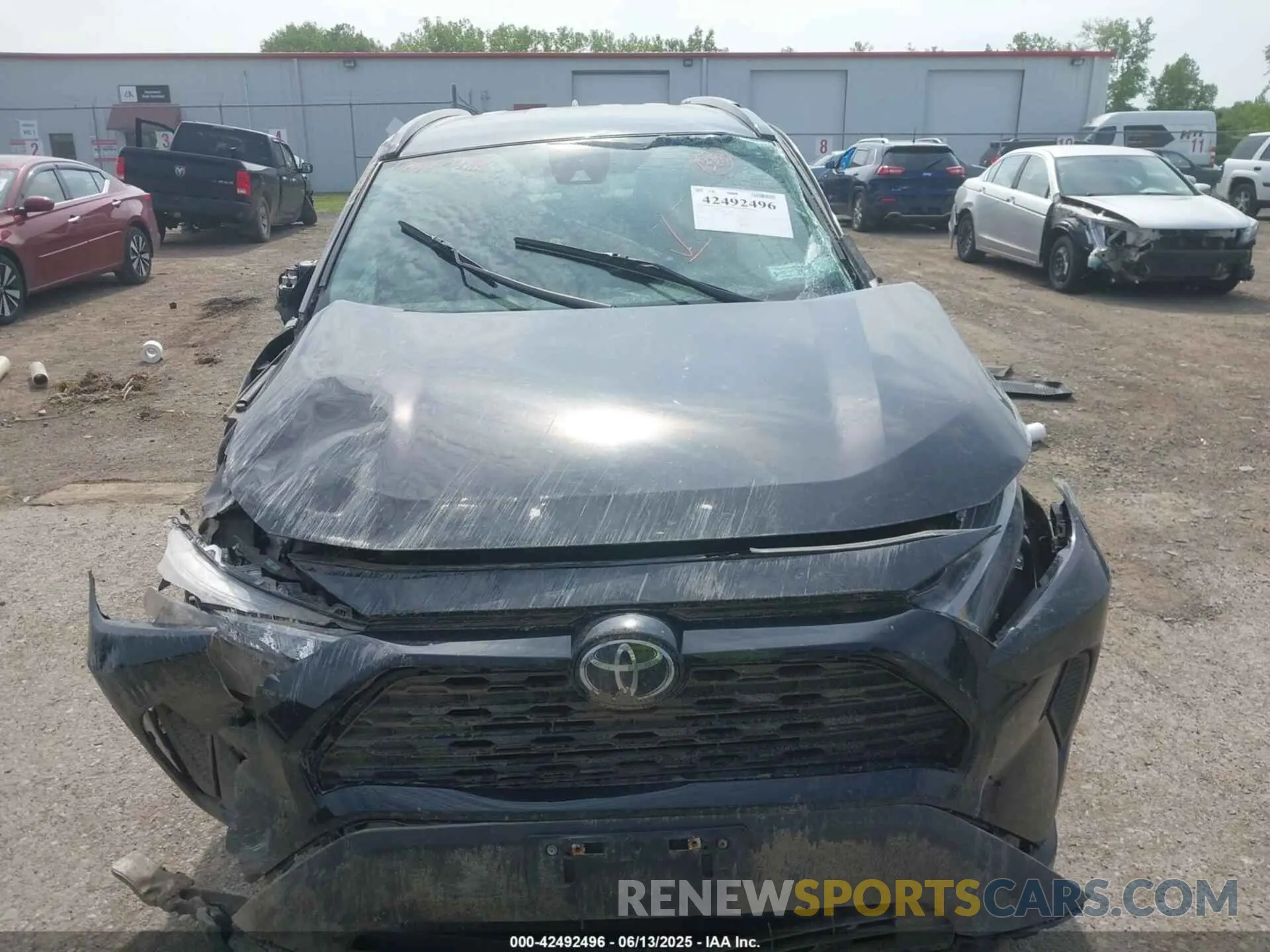 12 fotografías del automóvil dañado 2T3F1RFV7MC244066 TOYOTA RAV4 2021