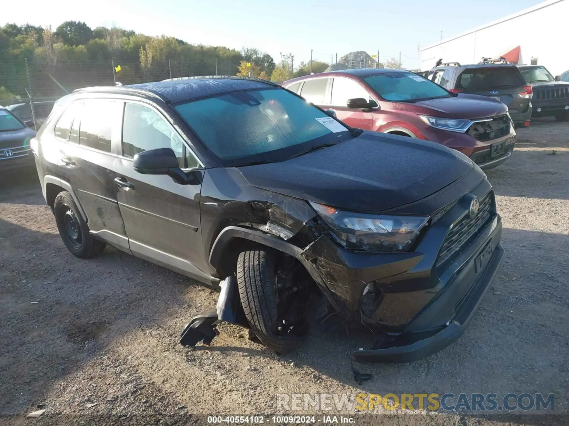 1 fotografías del automóvil dañado 2T3F1RFV7MC253785 TOYOTA RAV4 2021