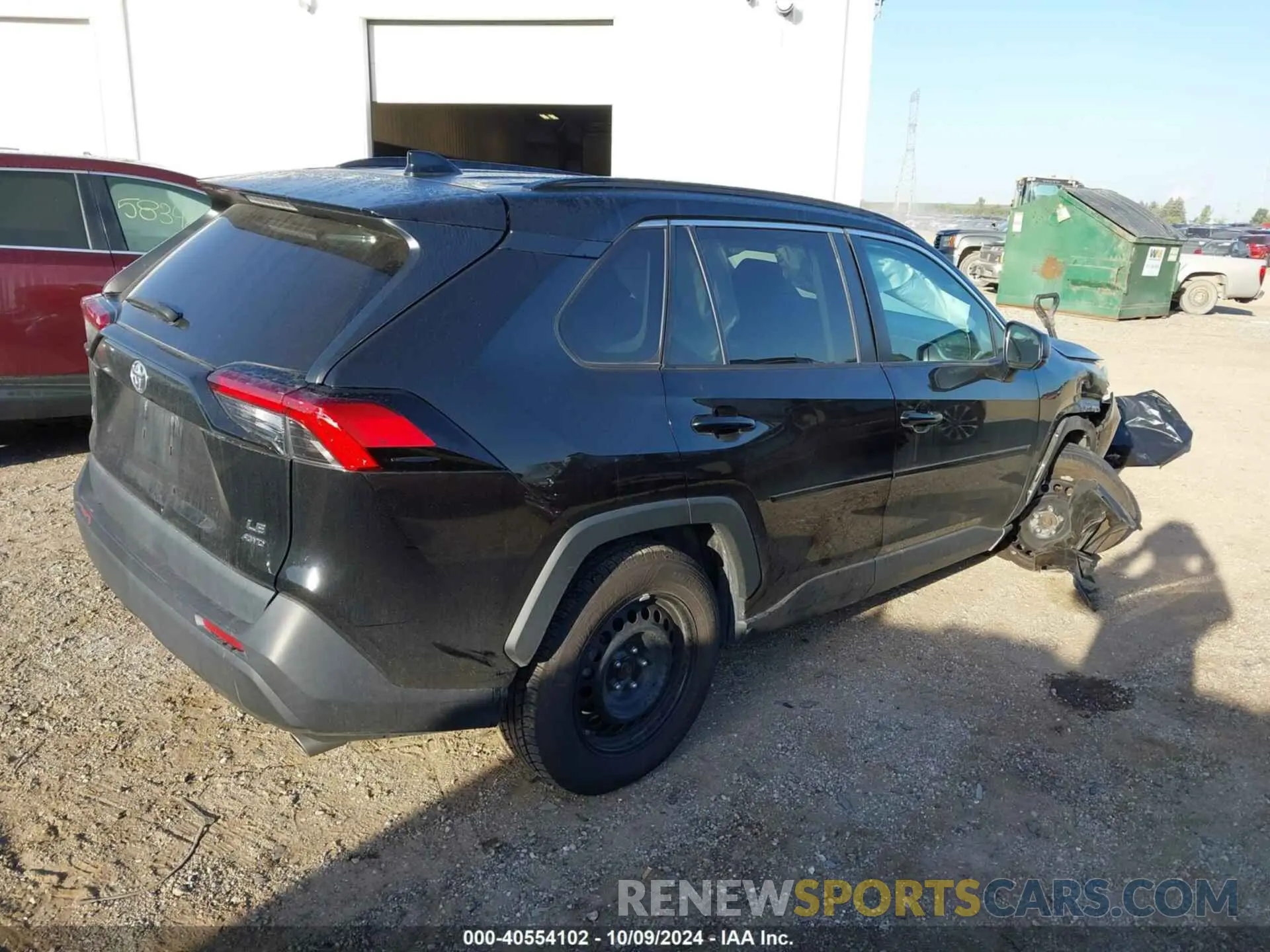 4 fotografías del automóvil dañado 2T3F1RFV7MC253785 TOYOTA RAV4 2021