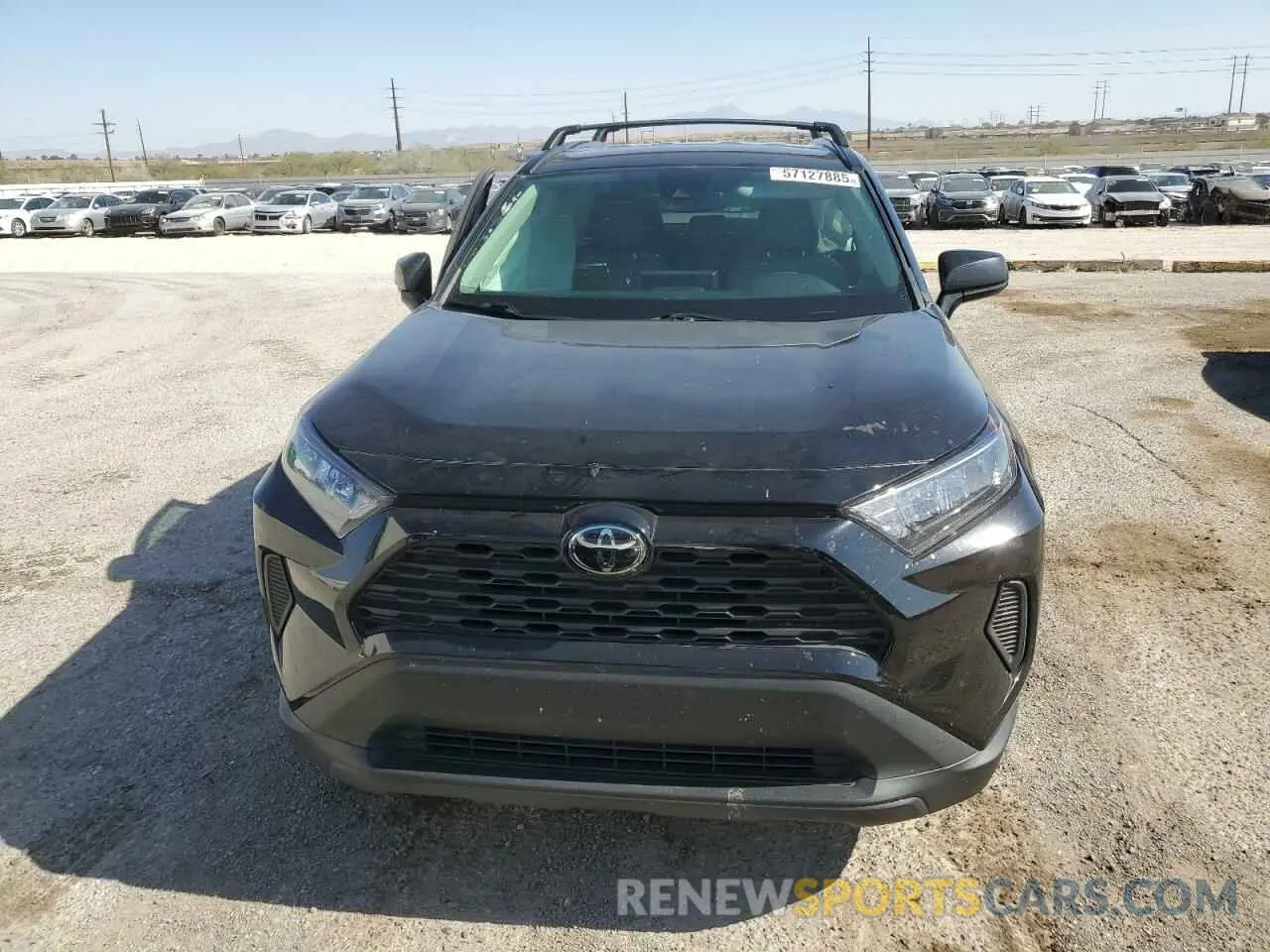 5 fotografías del automóvil dañado 2T3F1RFV7MW148341 TOYOTA RAV4 2021
