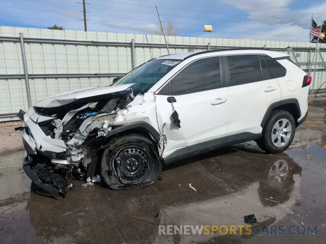 1 fotografías del automóvil dañado 2T3F1RFV7MW184854 TOYOTA RAV4 2021