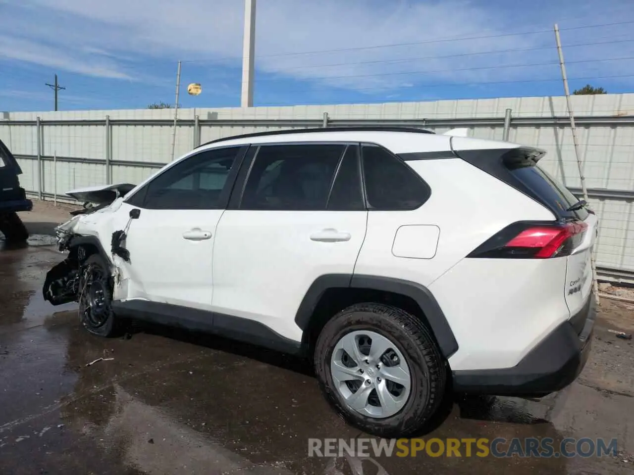 2 fotografías del automóvil dañado 2T3F1RFV7MW184854 TOYOTA RAV4 2021