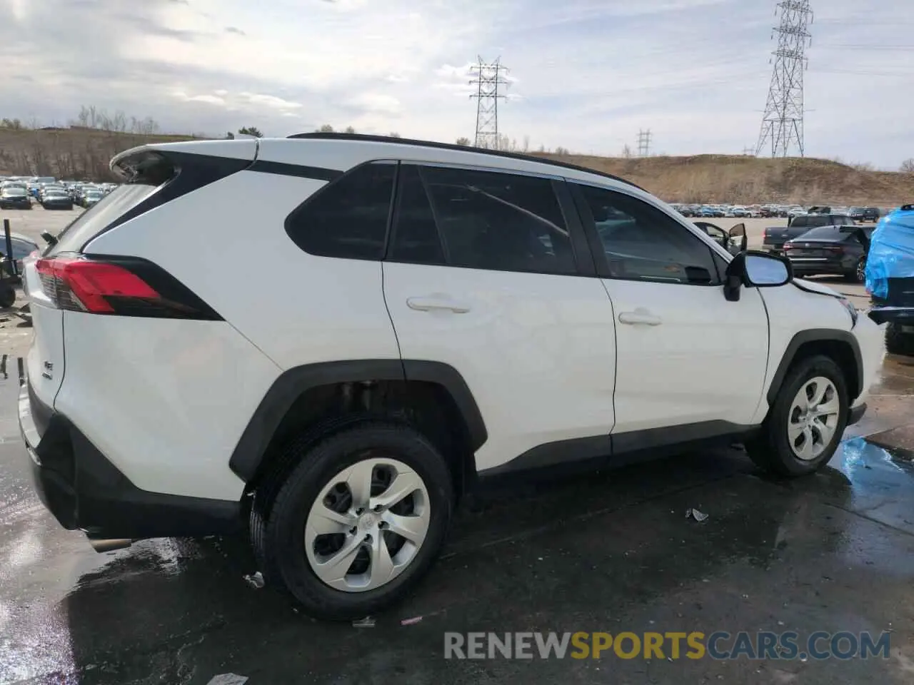 3 fotografías del automóvil dañado 2T3F1RFV7MW184854 TOYOTA RAV4 2021