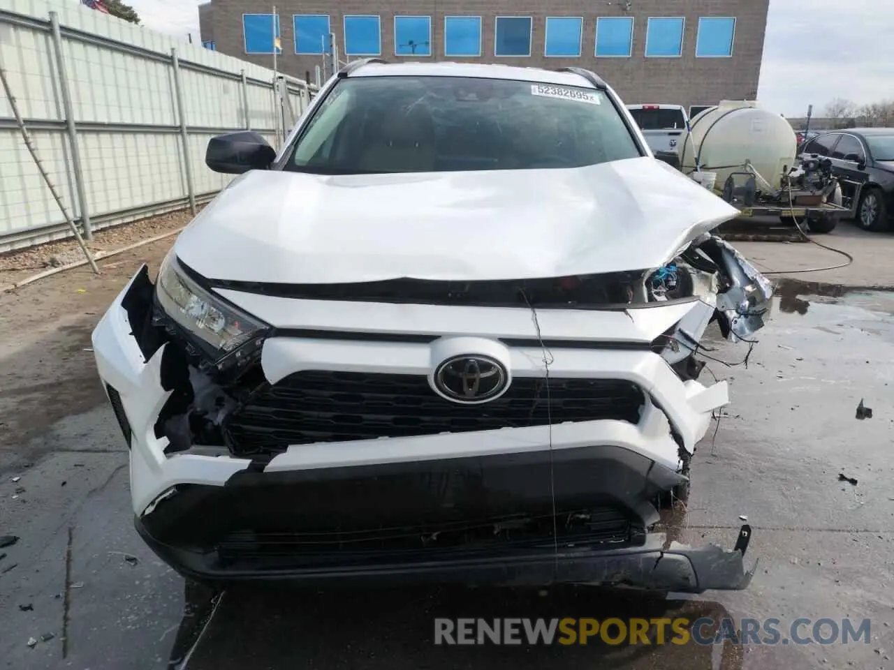 5 fotografías del automóvil dañado 2T3F1RFV7MW184854 TOYOTA RAV4 2021