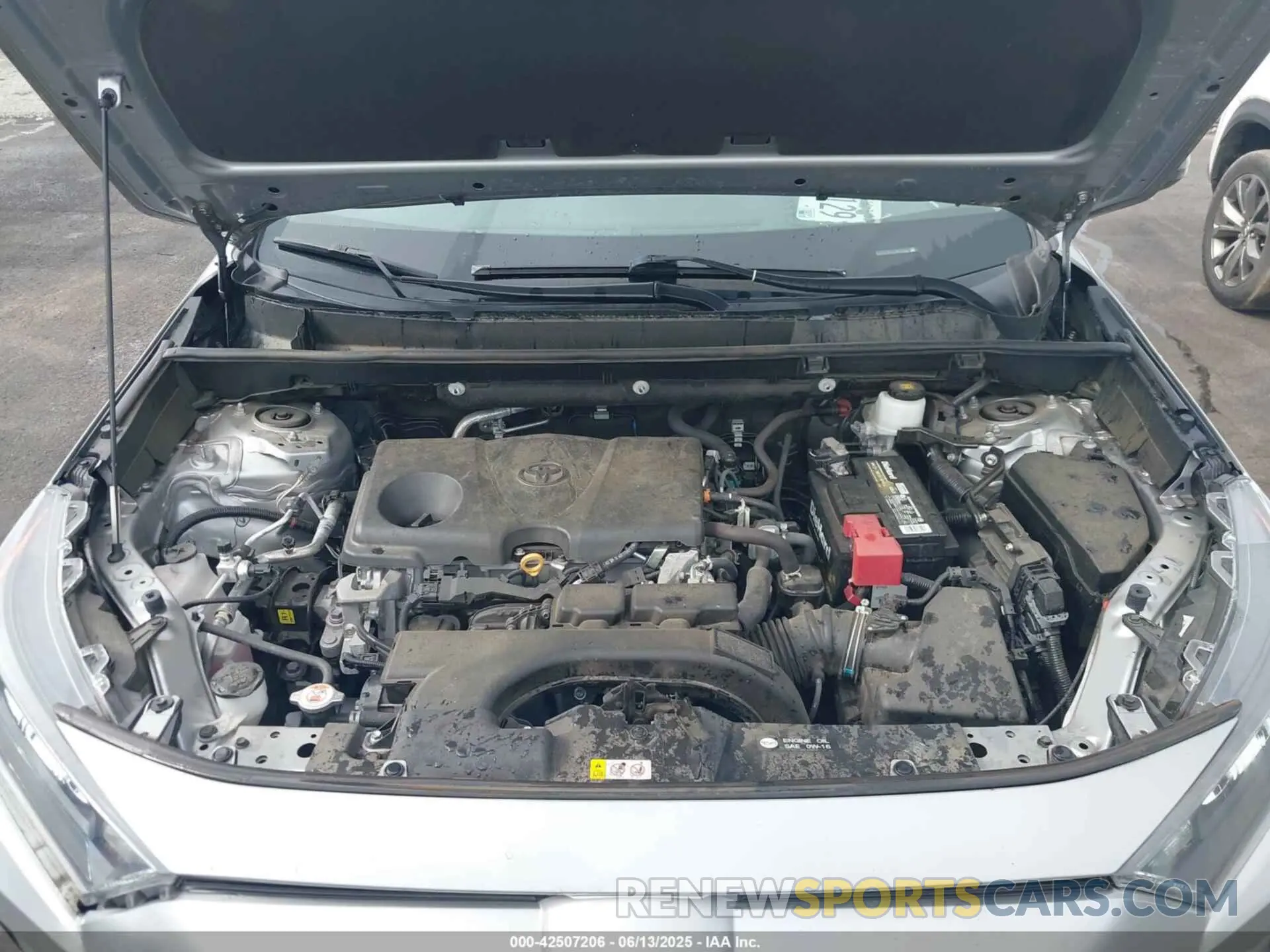 10 fotografías del automóvil dañado 2T3F1RFV7MW203841 TOYOTA RAV4 2021