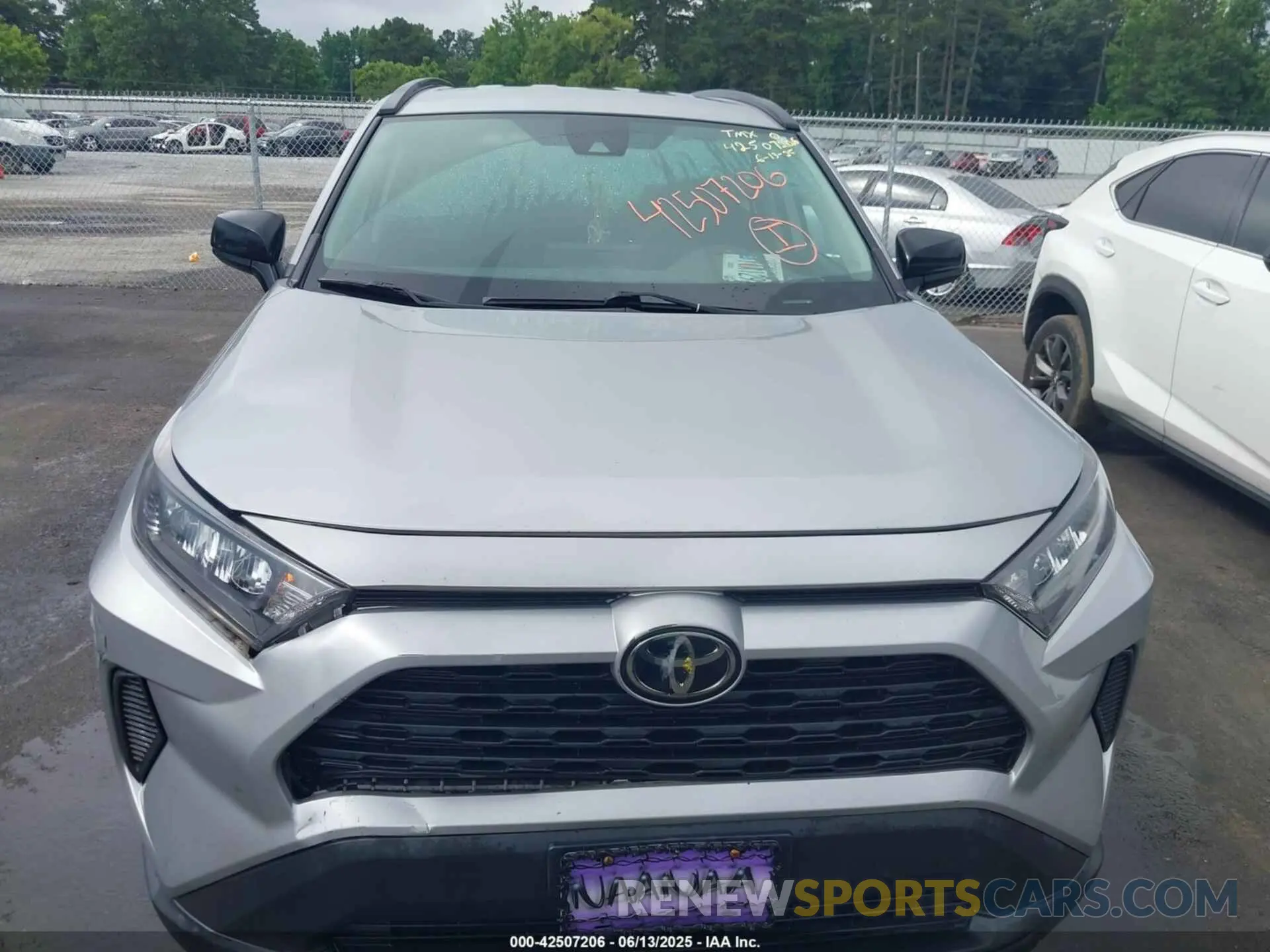 12 fotografías del automóvil dañado 2T3F1RFV7MW203841 TOYOTA RAV4 2021
