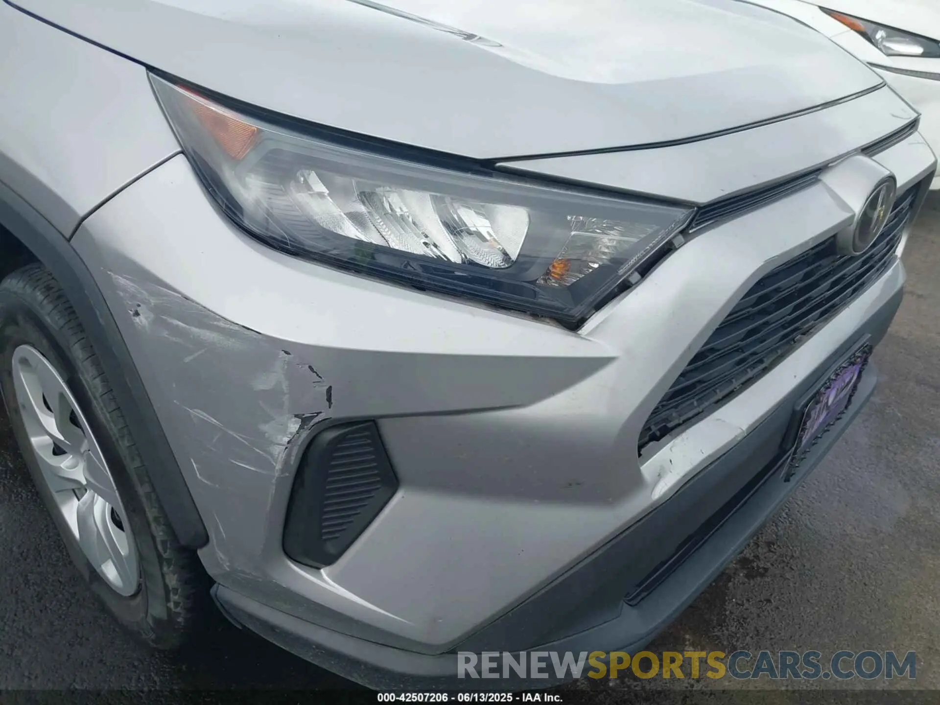 6 fotografías del automóvil dañado 2T3F1RFV7MW203841 TOYOTA RAV4 2021