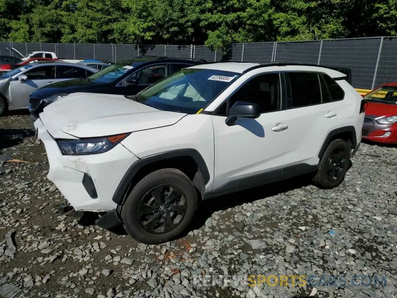1 fotografías del automóvil dañado 2T3F1RFV7MW206769 TOYOTA RAV4 2021
