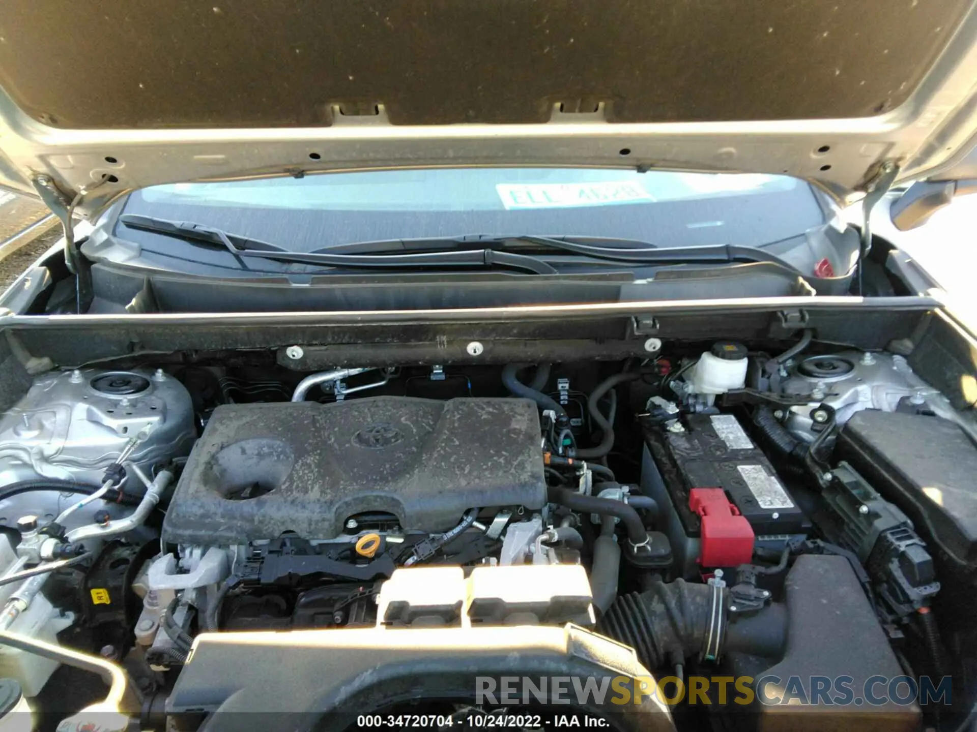 10 fotografías del automóvil dañado 2T3F1RFV7MW207890 TOYOTA RAV4 2021