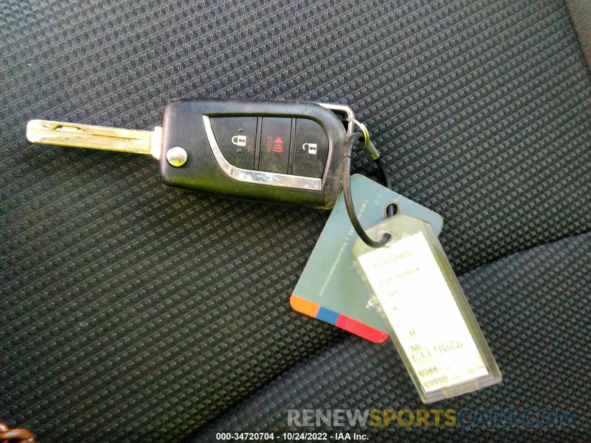 11 fotografías del automóvil dañado 2T3F1RFV7MW207890 TOYOTA RAV4 2021