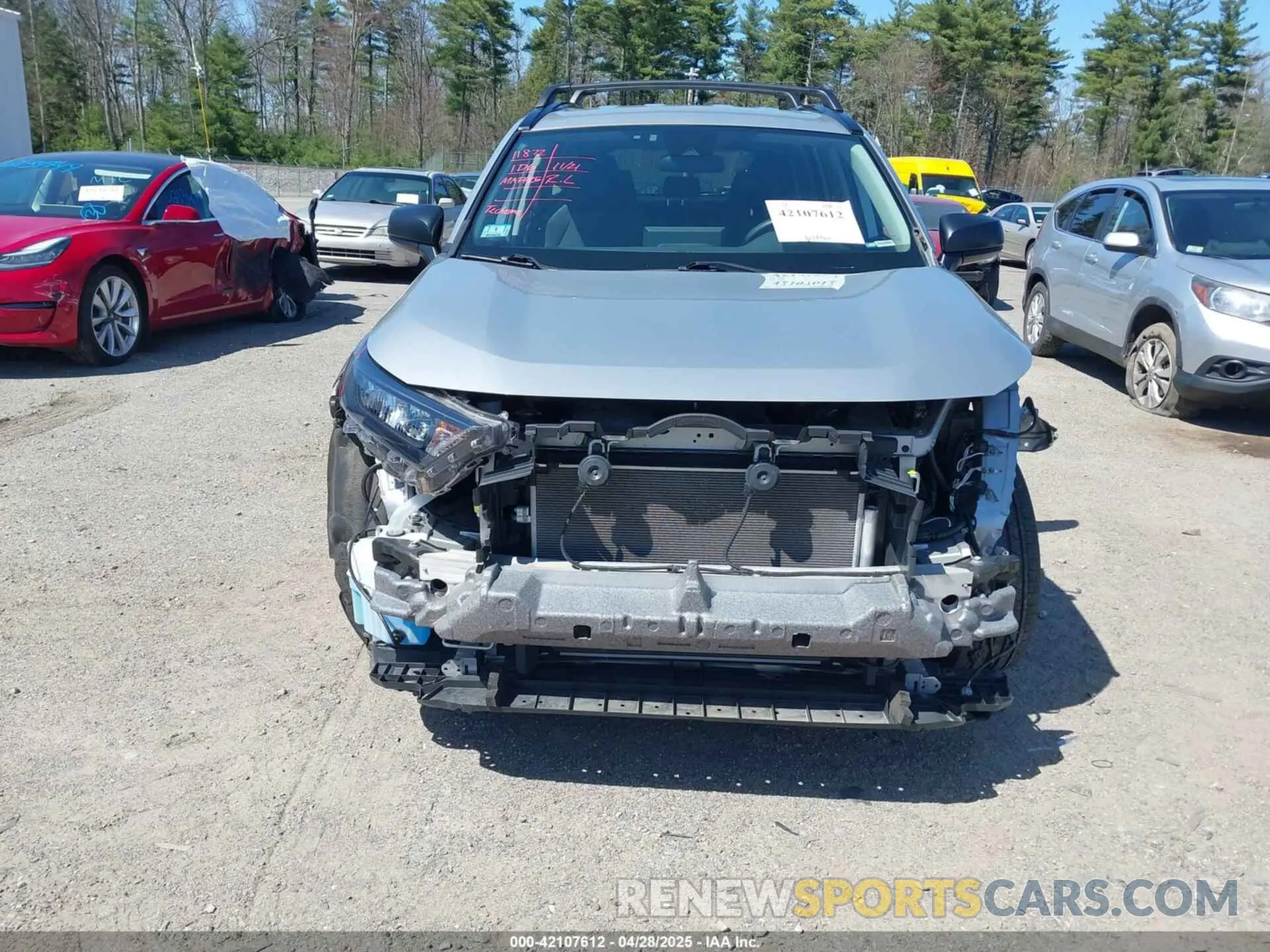 13 fotografías del automóvil dañado 2T3F1RFV7MW238816 TOYOTA RAV4 2021