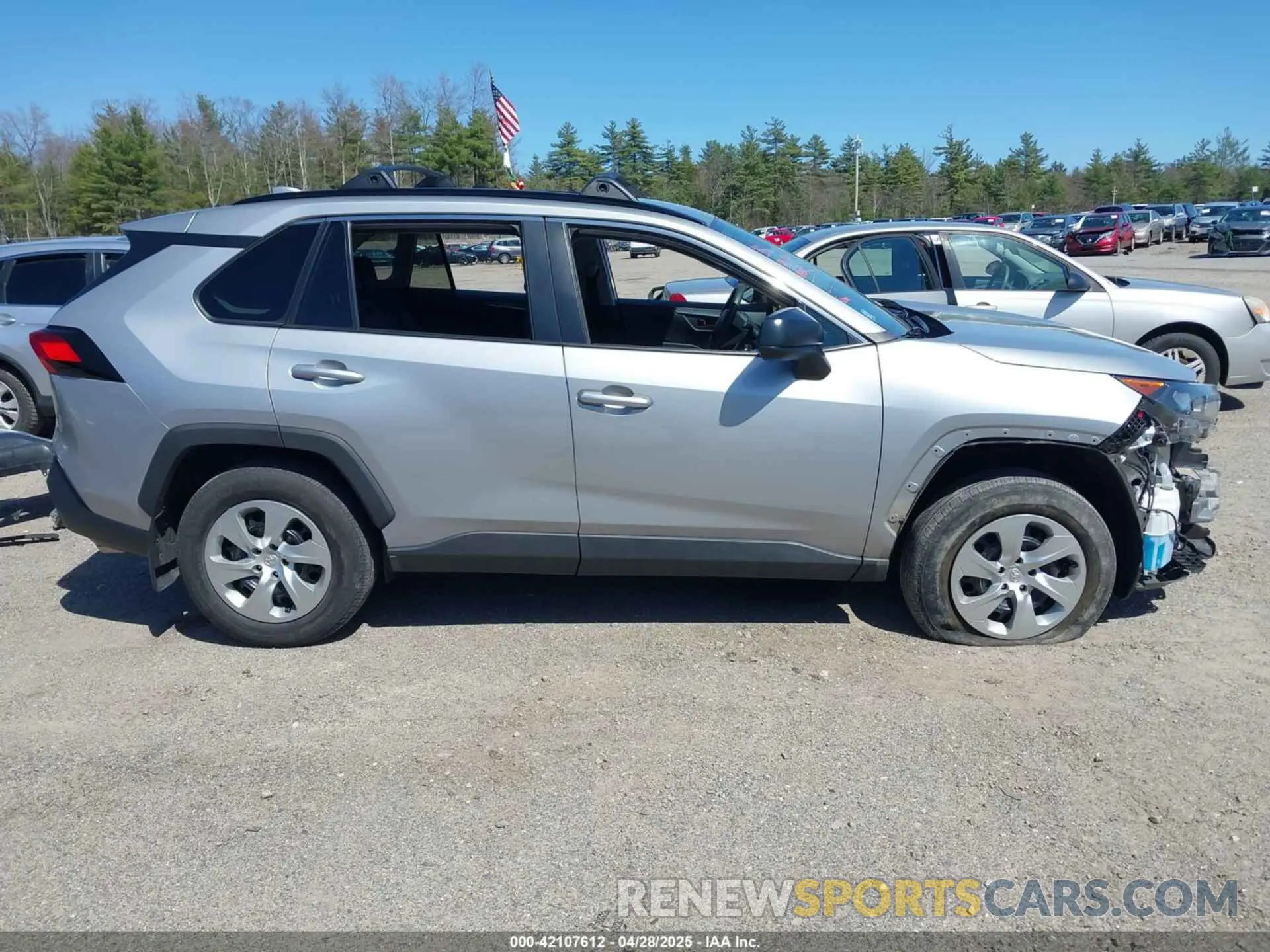 14 fotografías del automóvil dañado 2T3F1RFV7MW238816 TOYOTA RAV4 2021