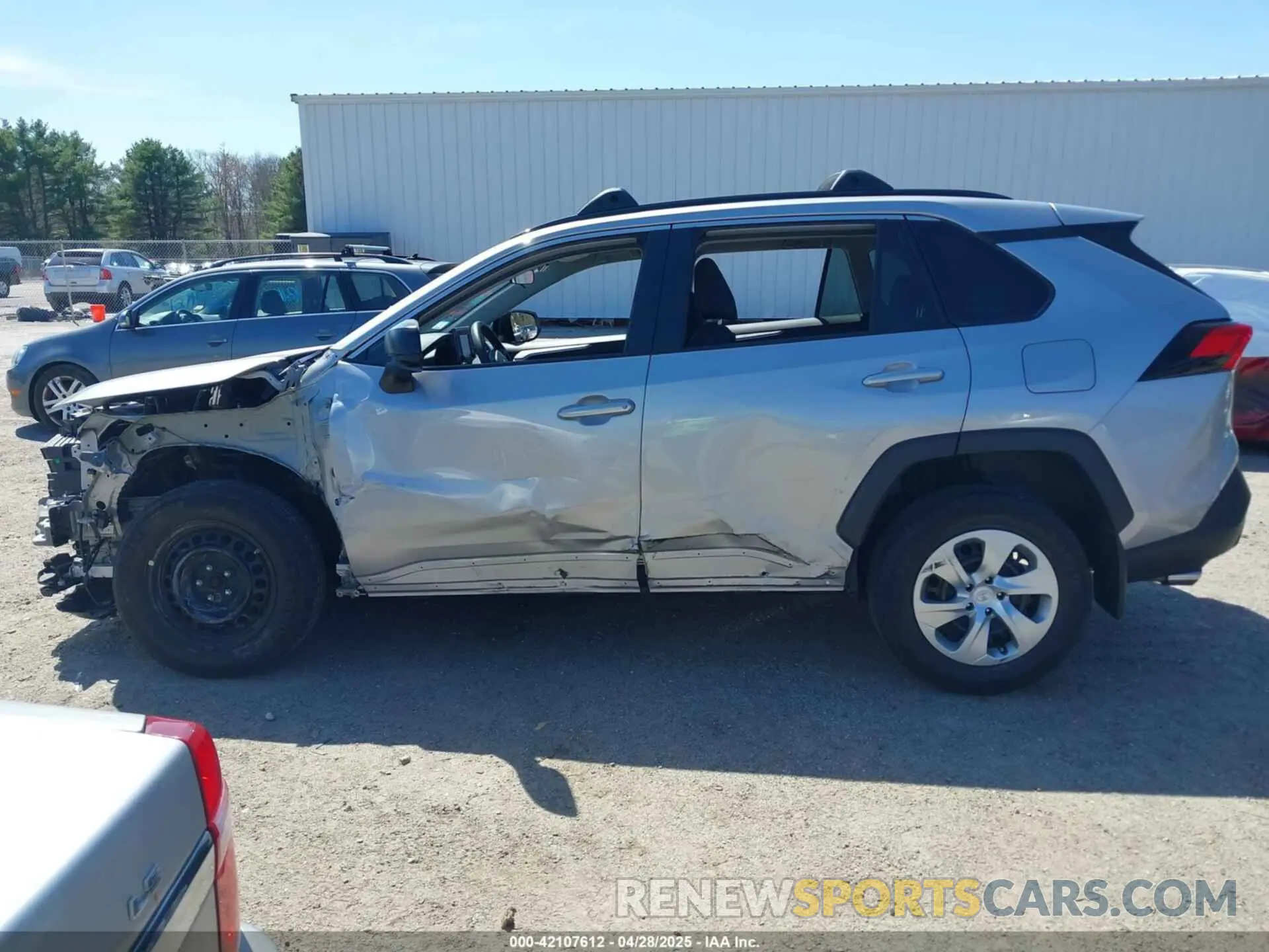 15 fotografías del automóvil dañado 2T3F1RFV7MW238816 TOYOTA RAV4 2021